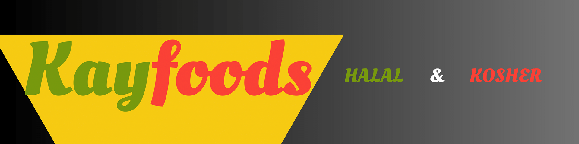 These are drafts for the new banner design we'd use at shows! This banner would hang off the table. The company wanted something striking with the colors of the company (Yellow, red, and green)