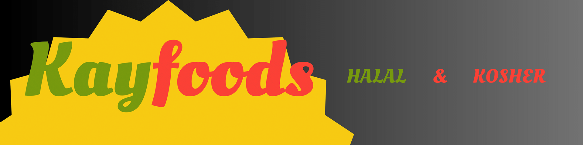 These are drafts for the new banner design we'd use at shows! This banner would hang off the table. The company wanted something striking with the colors of the company (Yellow, red, and green)