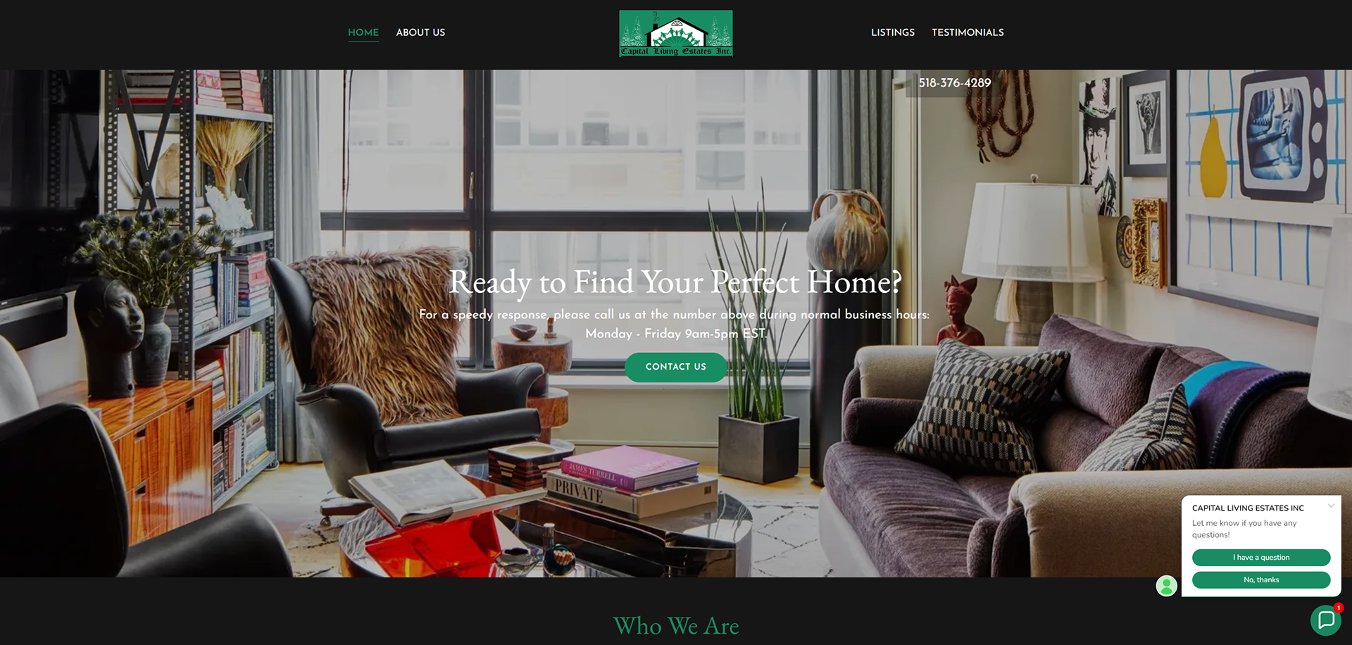 The Landing Page