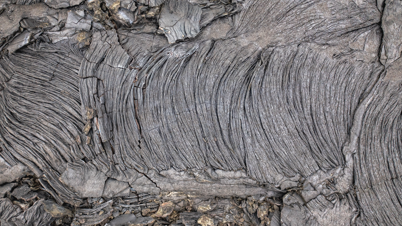 Lava art in the Nátthagi lava field - Route C - Fagradalsfjall volcano, Reykjanes peninsula, Iceland