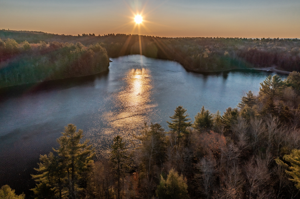 11.16.2021 - Day 626 - Upper Highland Lake, Goshen MA