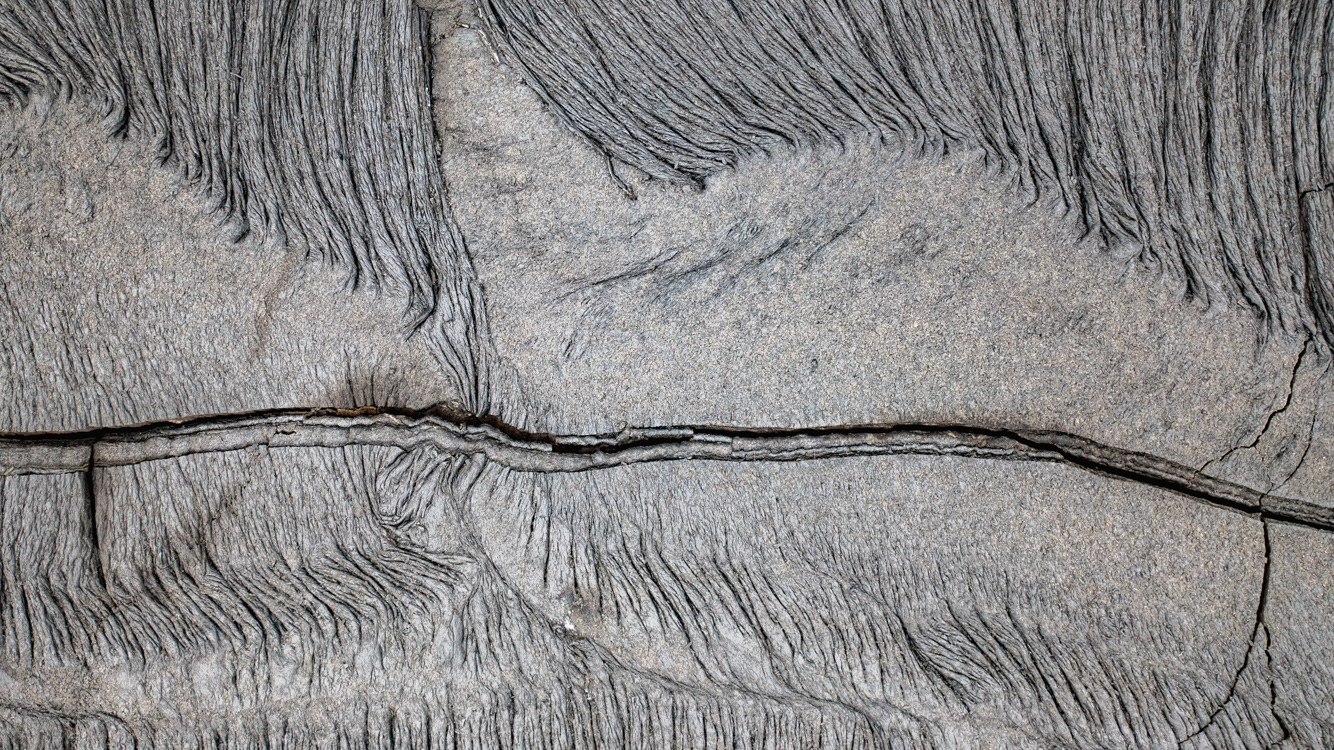 Lava art in the Nátthagi lava field -  Route C - Fagradalsfjall volcano, Reykjanes peninsula, Iceland