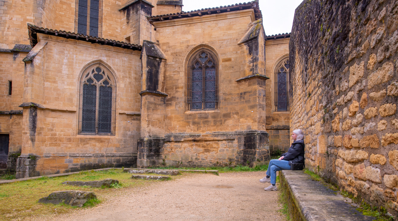 Behind the Cathedral of Saint-Sacerdos at Sarlat - Sarlat-la-Canéda, France