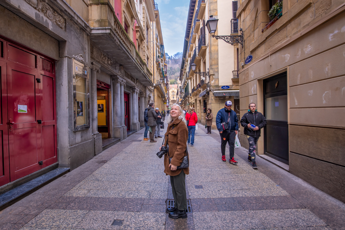 Calle Mayer - San Sebastian, Basque Country, Spain