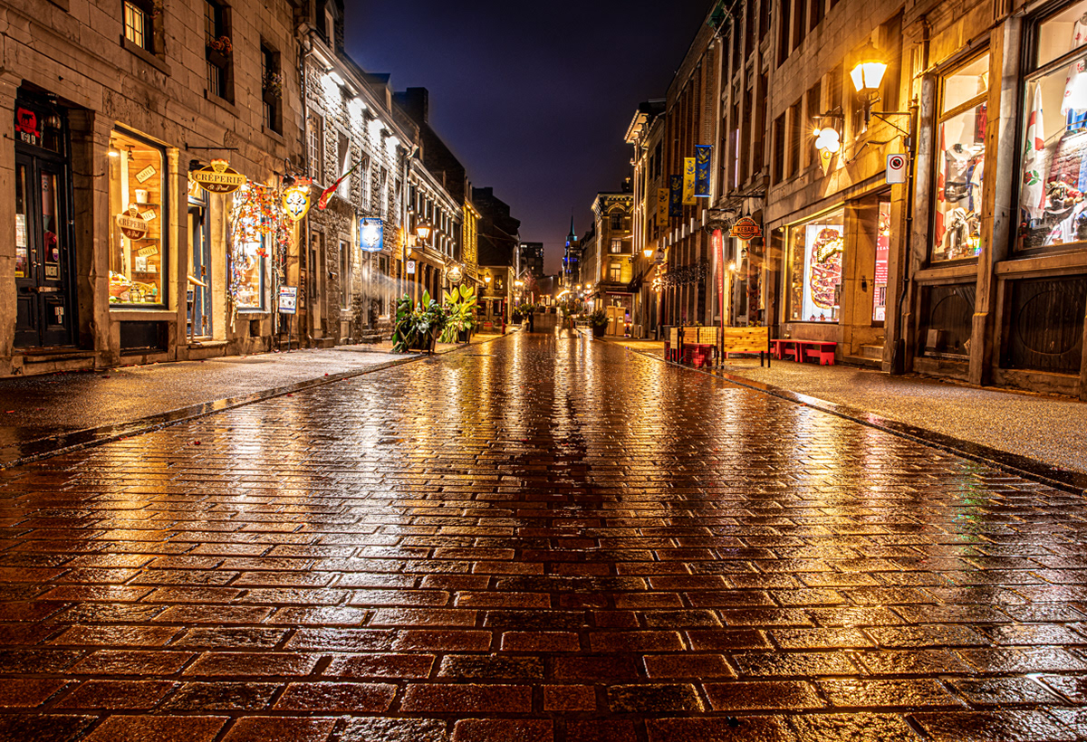 Rue Saint-Paul, Old Montreal, Quebec CA