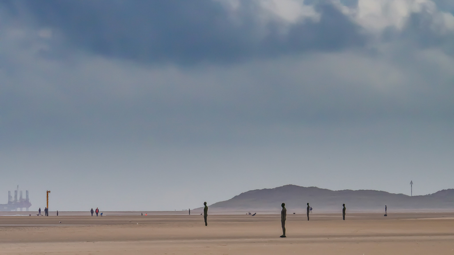 Another Place, Liverpool, Antony Gormley 