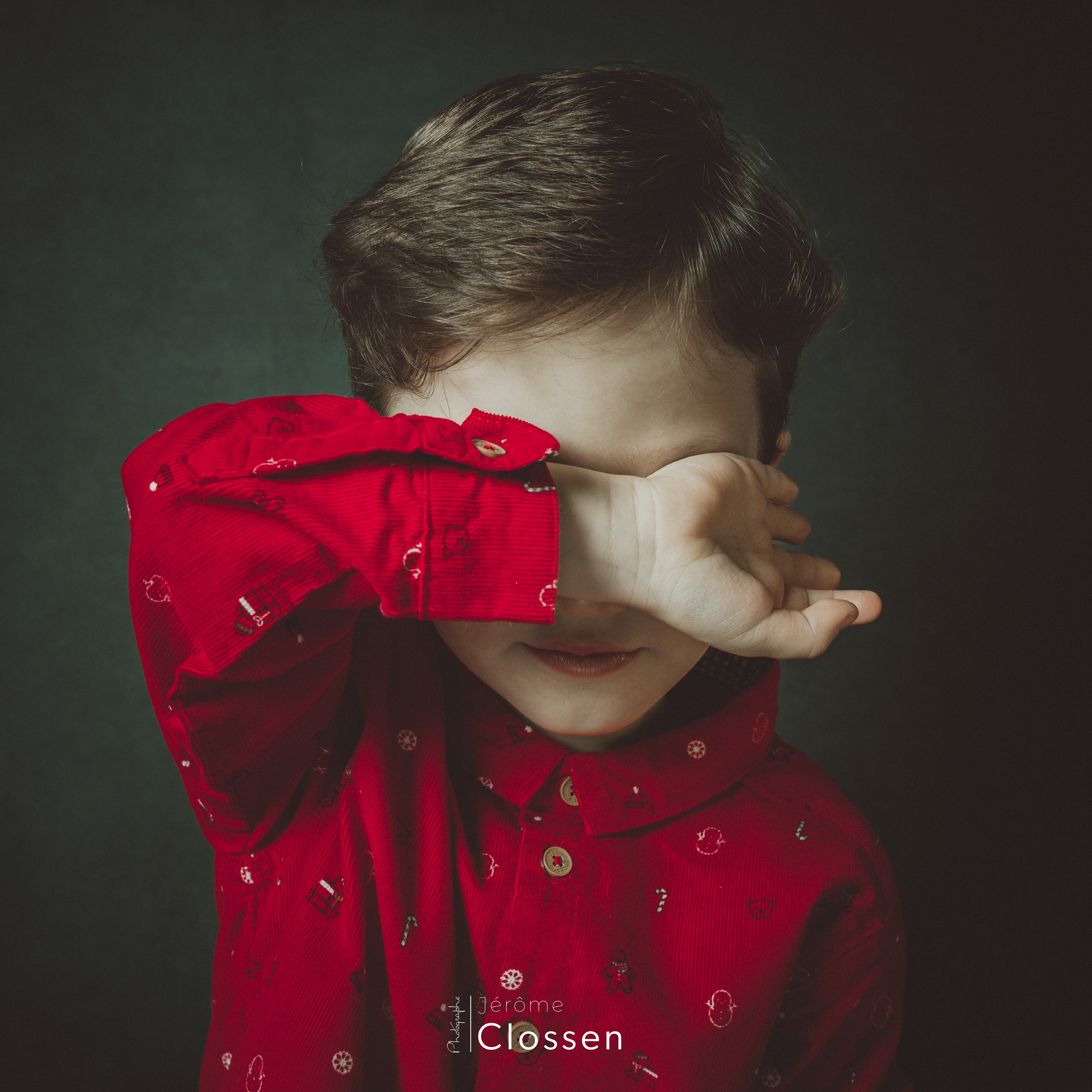 Portrait / Enfant / Tableau / Ardennes / France