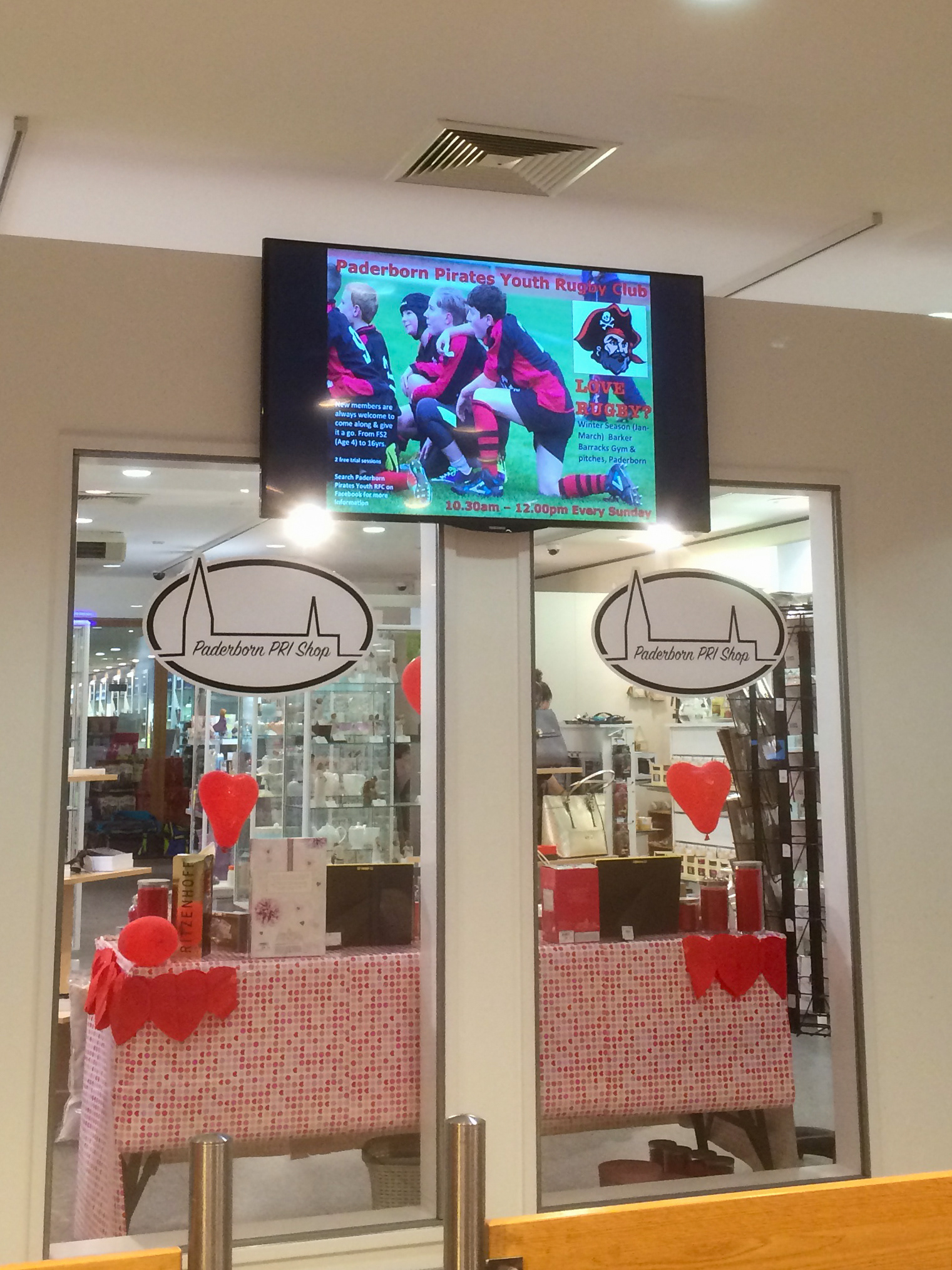 my image shown on TV