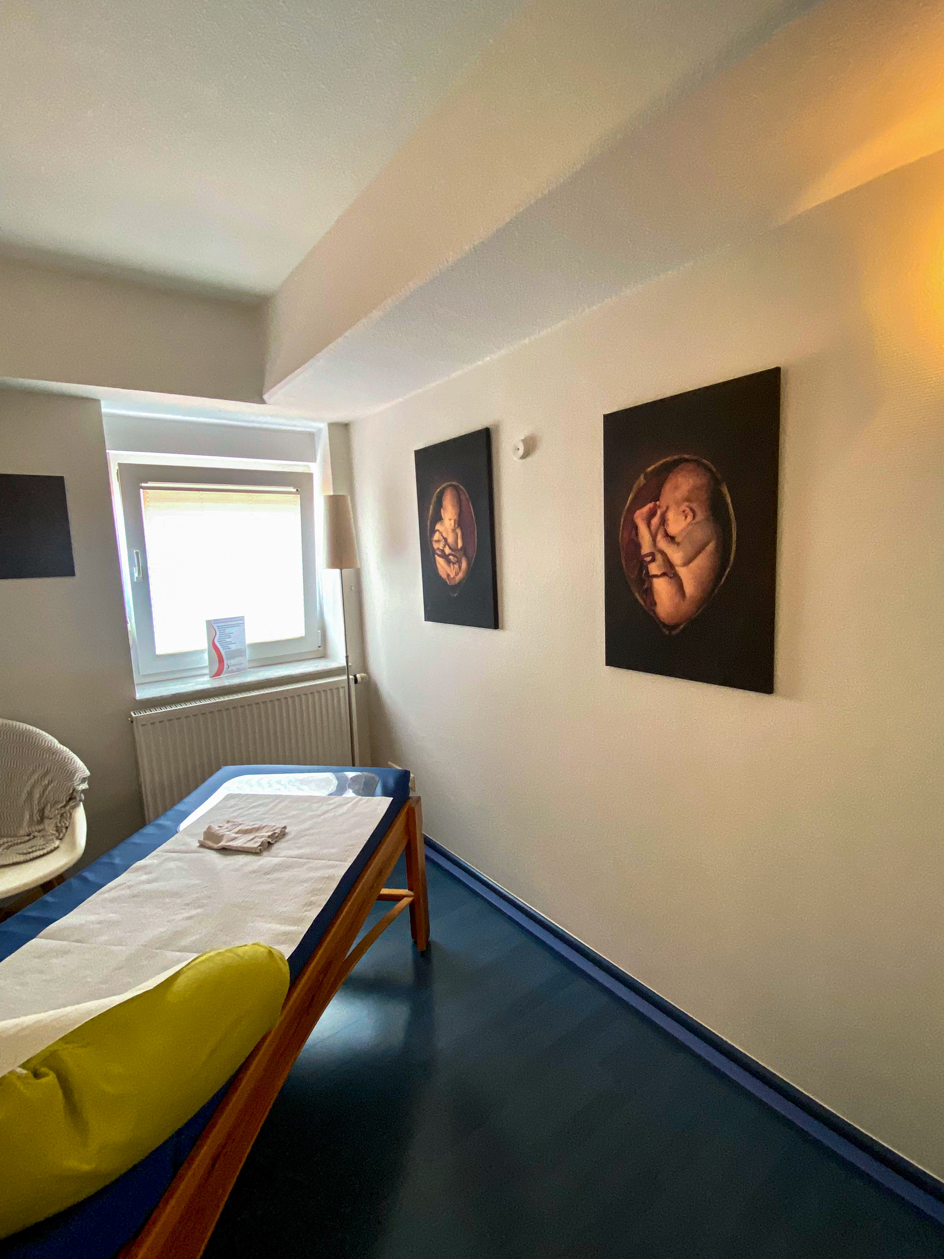 @Dr._Michels Midwife rooms with my canvasses