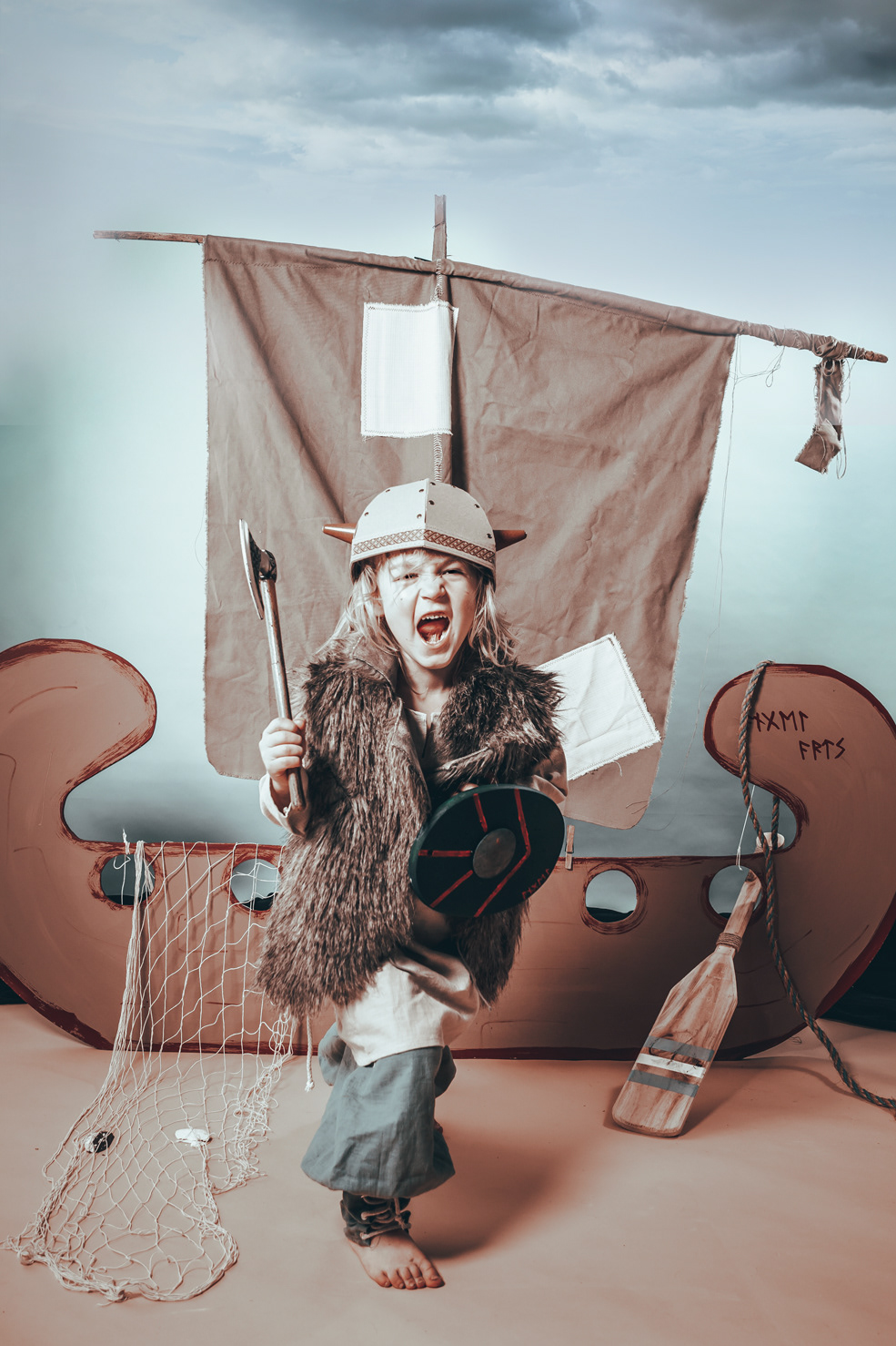 Angel Arts Viking boat