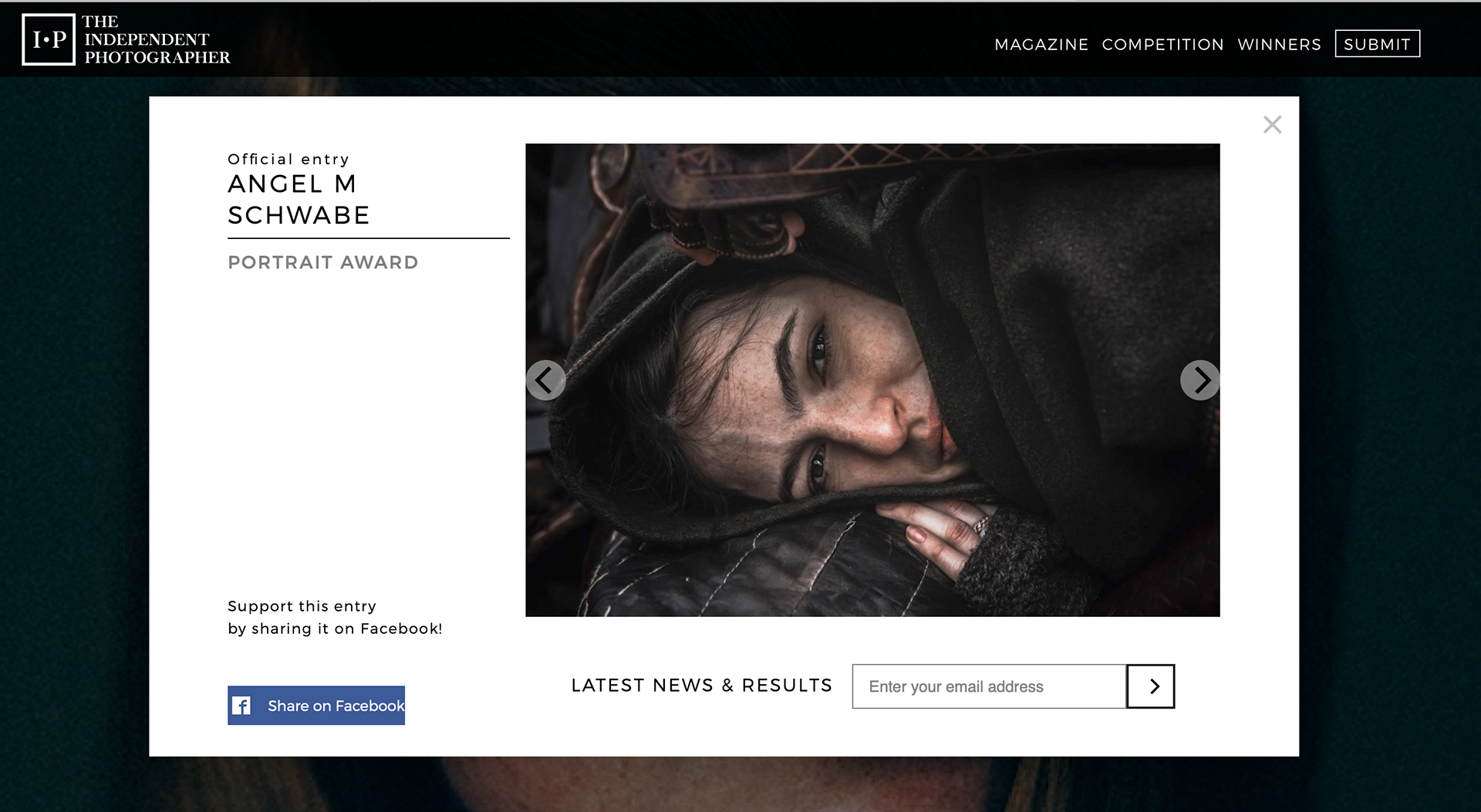 Portrait Awards competition with @the_independest_photographer