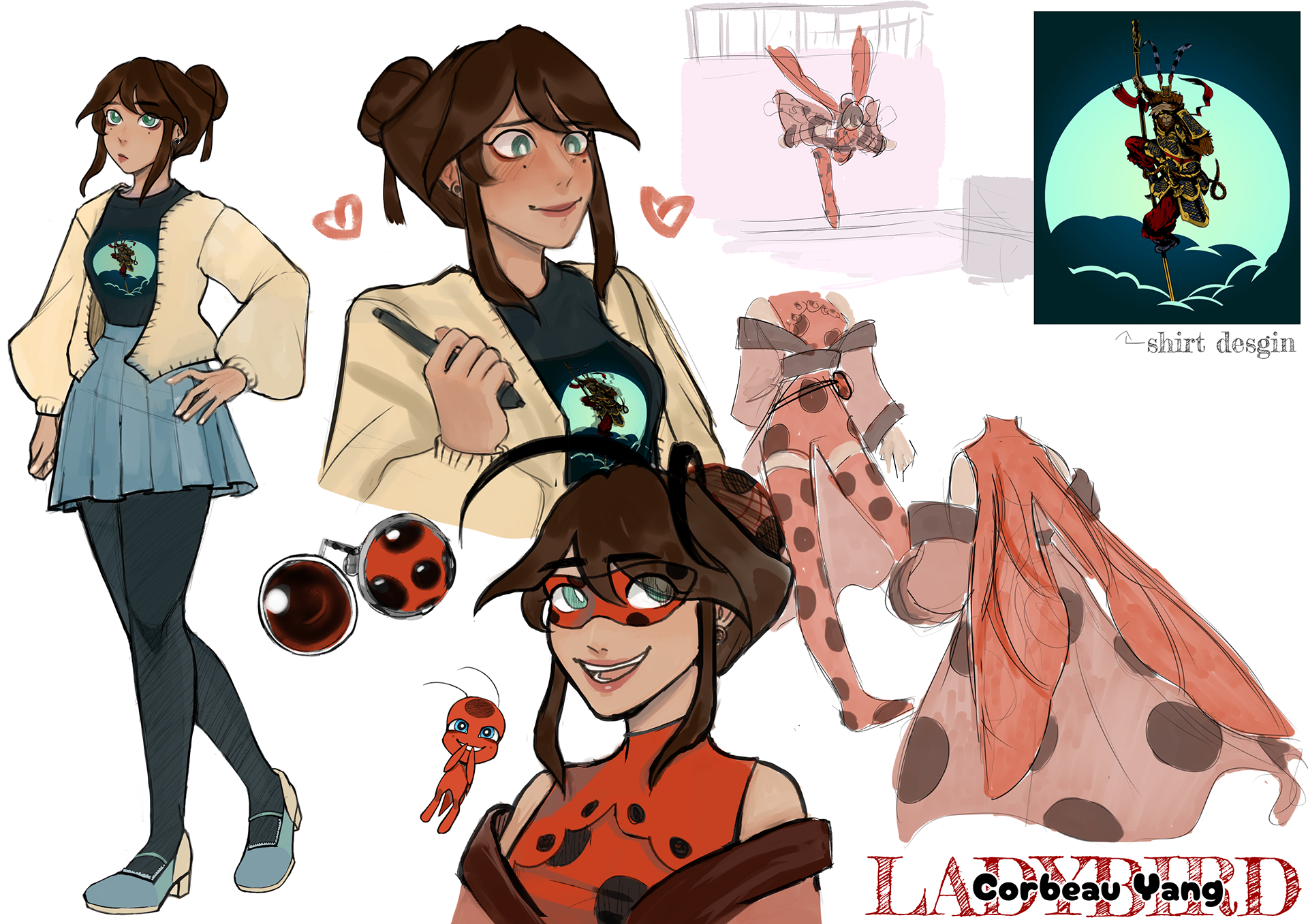 Miraculous fan character art