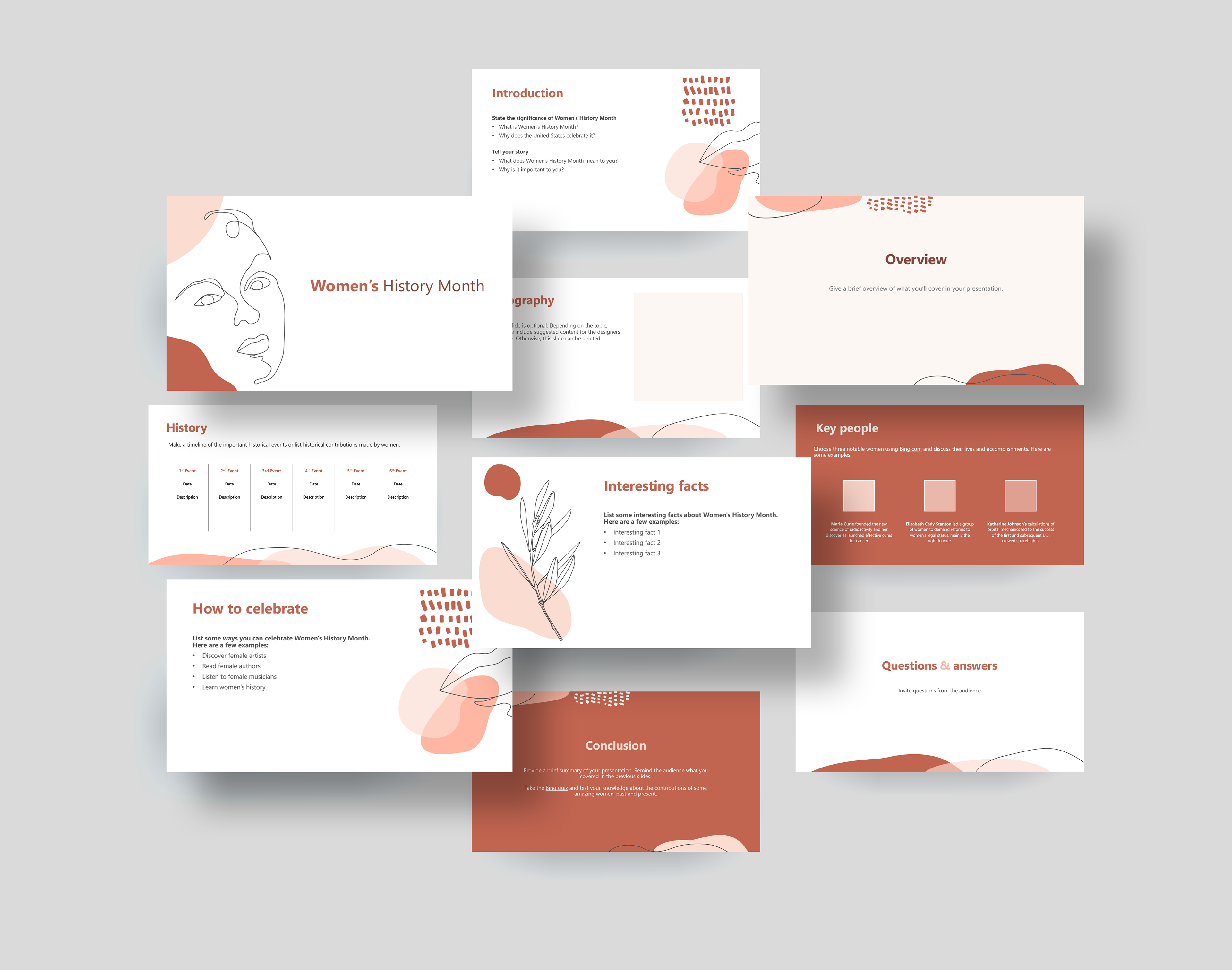 Women's History Month PowerPoint Template
