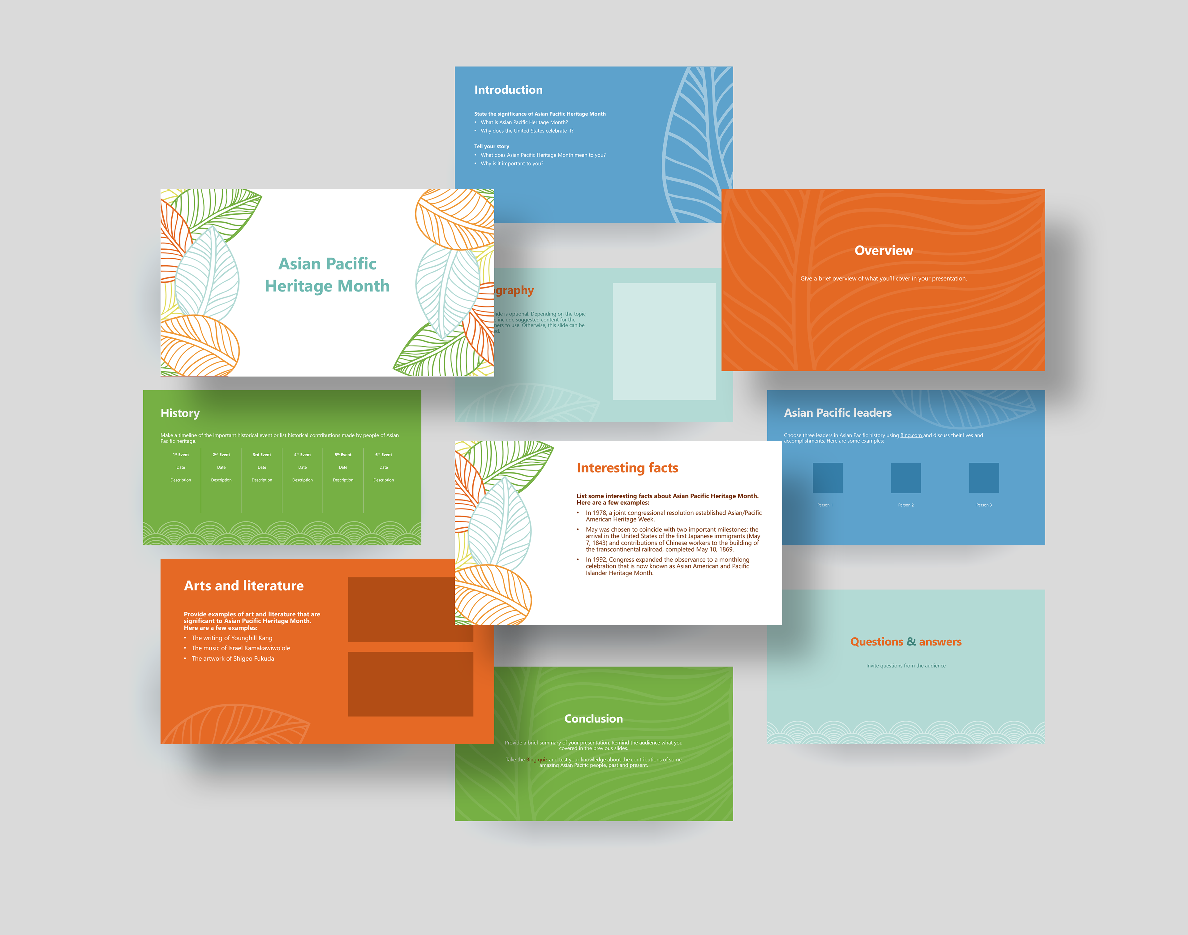 Asian Pacific Heritage Month PowerPoint Template