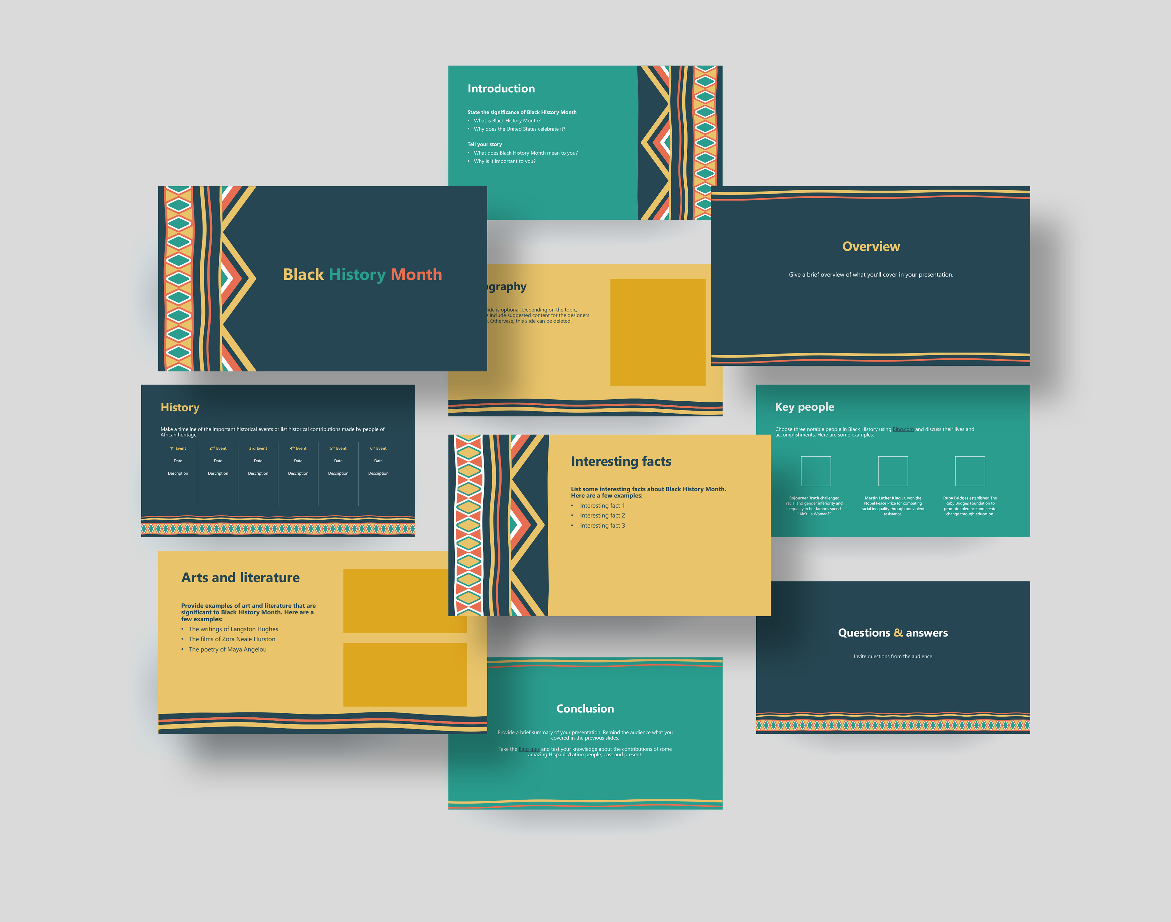 Black History Month PowerPoint Template