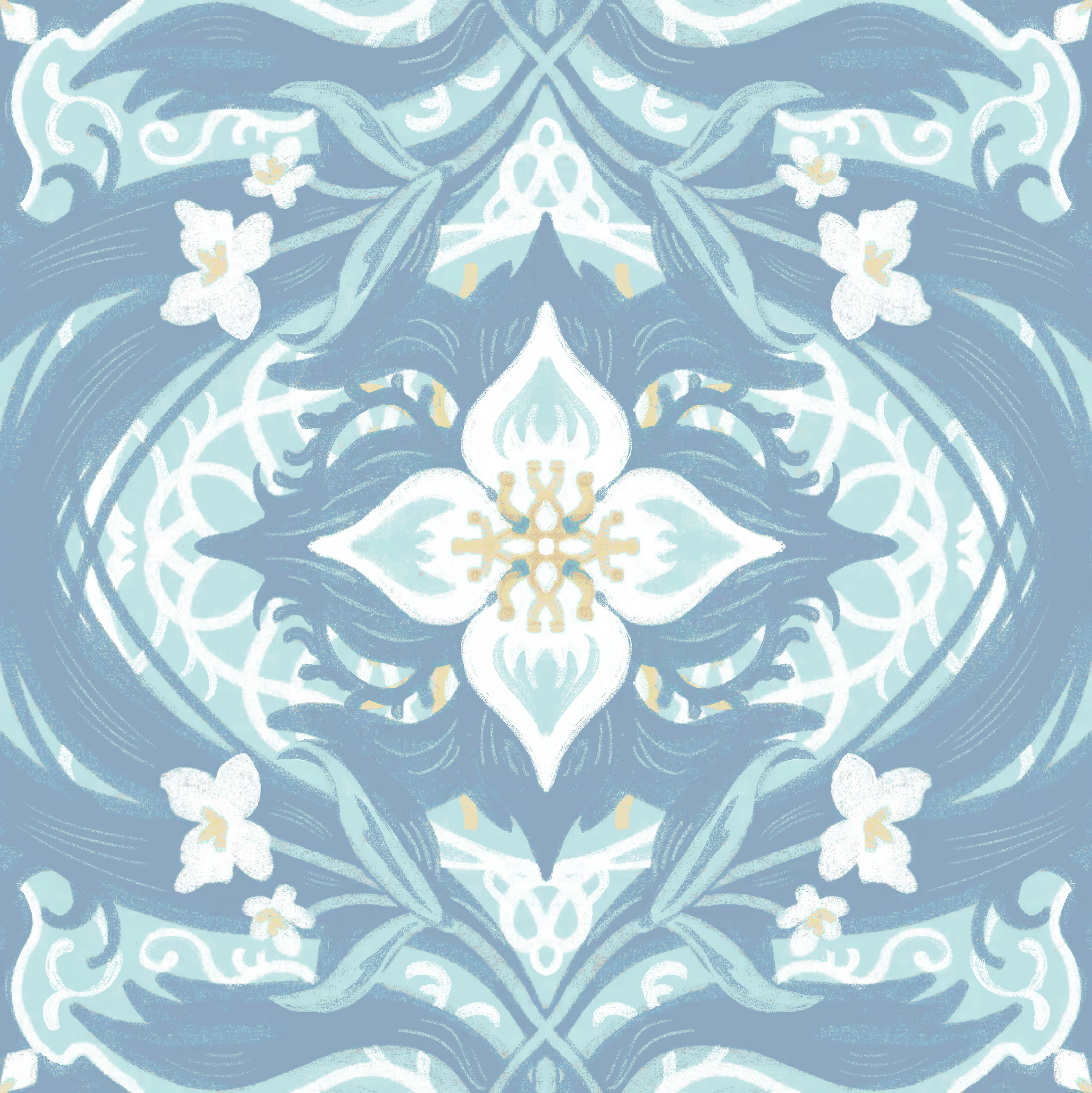 Tea Light Blue