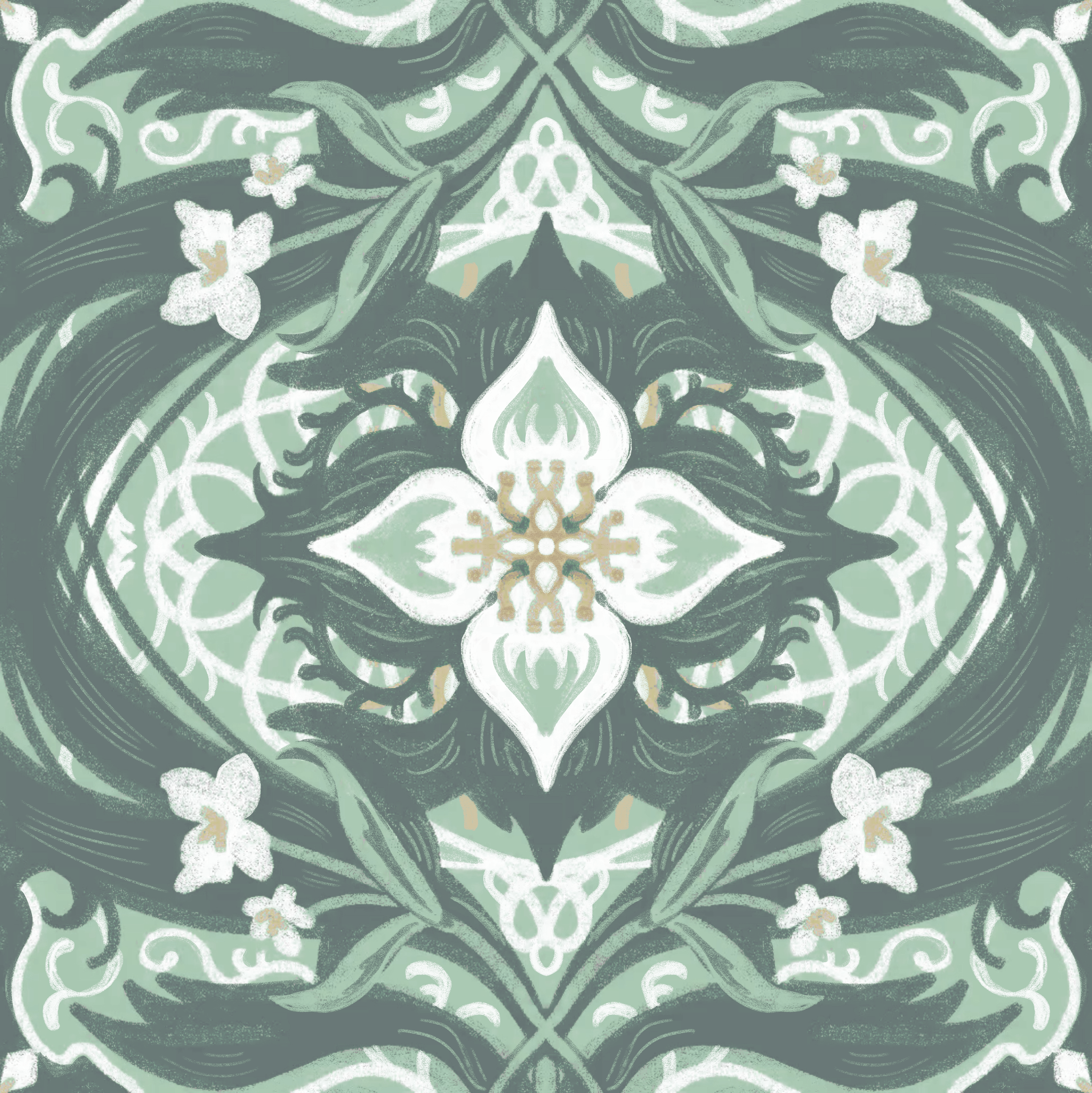 Tea Dark Green