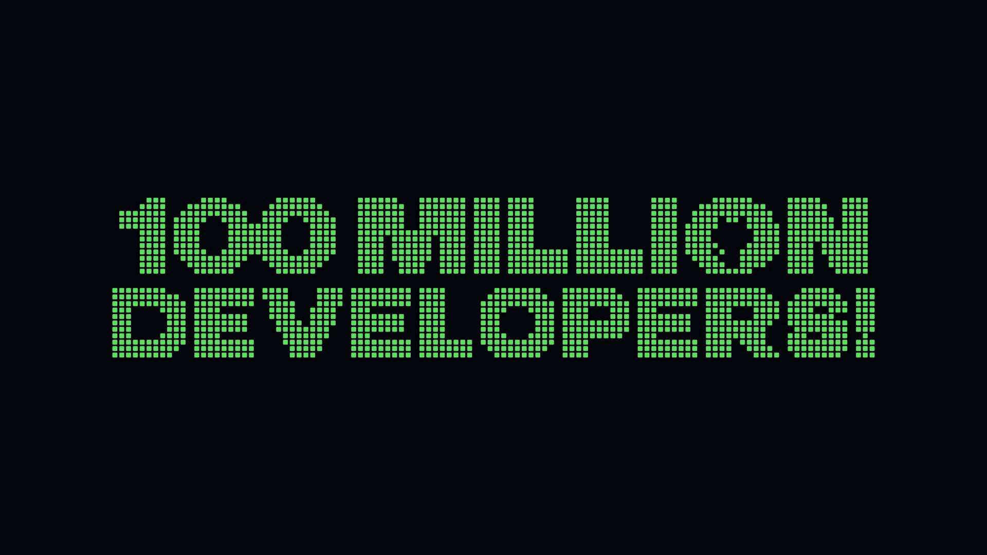 GitHub - 100 Million Developers