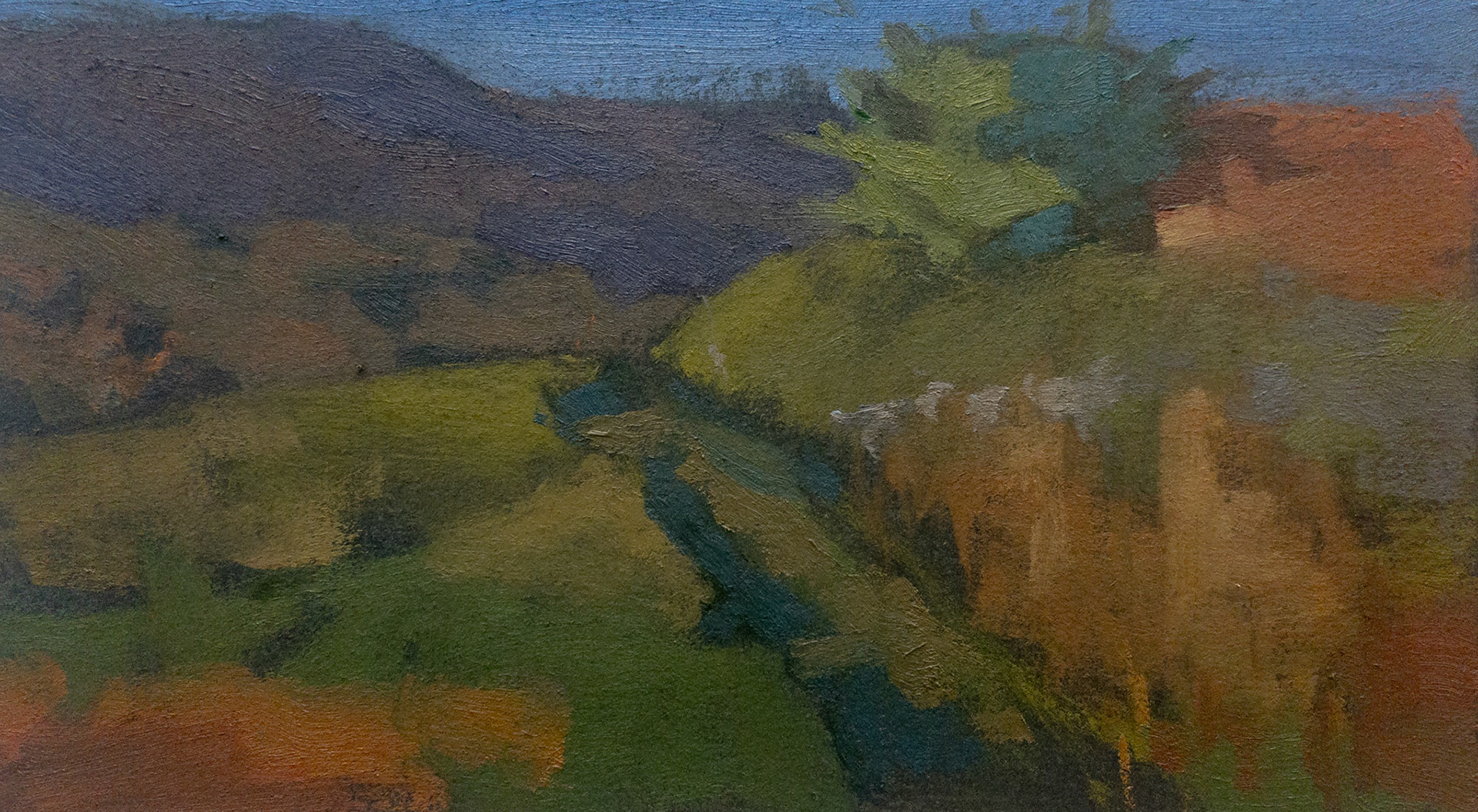 SOLD 8x5", oil on paper, 2024