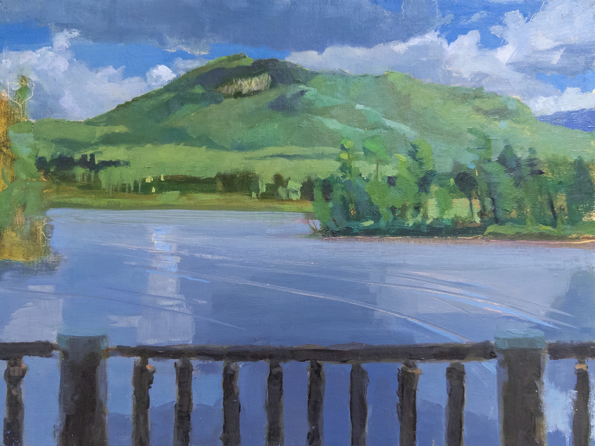 Scarface, 11x14, oil on linen panel, 2025