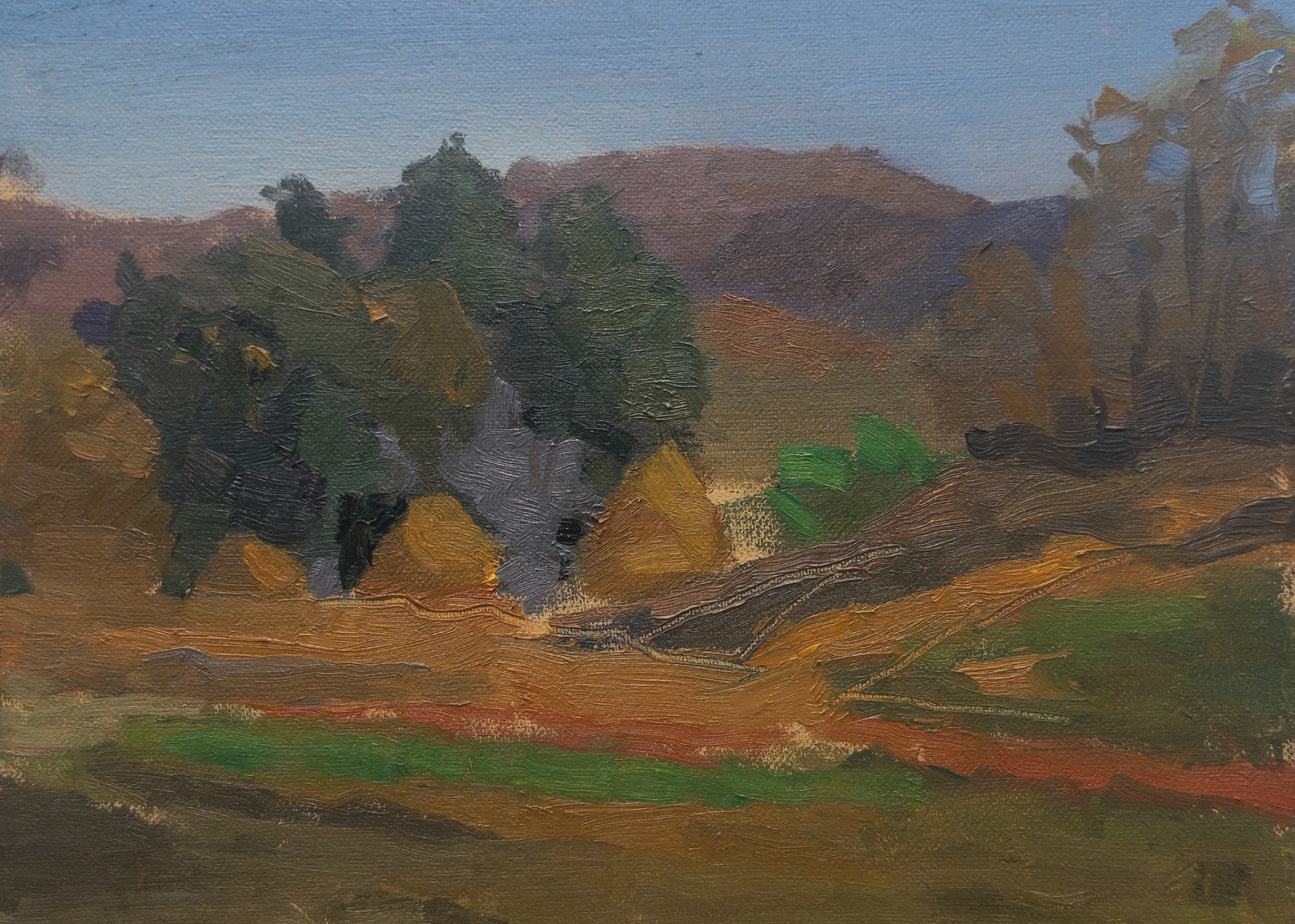 SOLD 8x6", oil on linen, 2024