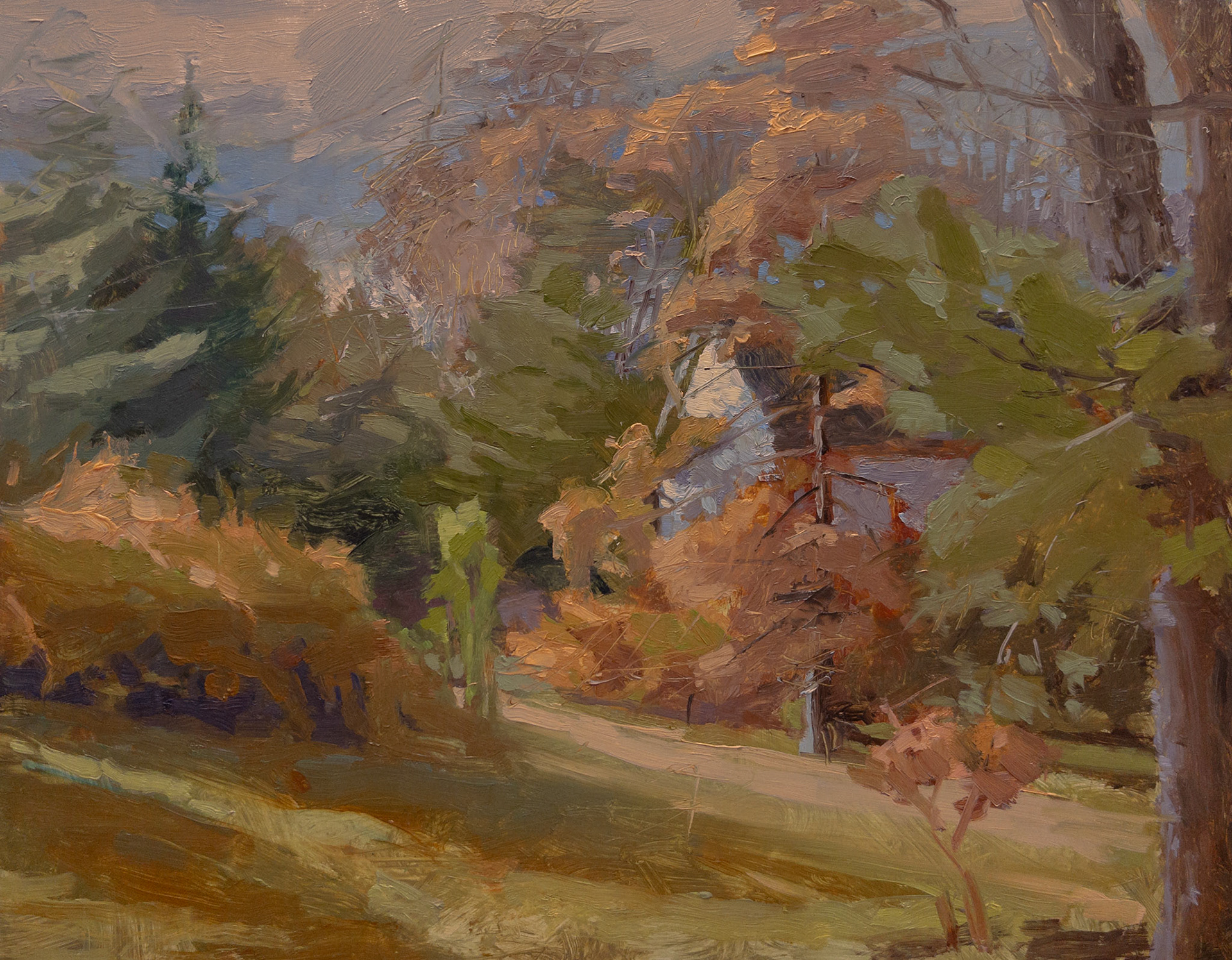 SOLD 14x11, oil on linen, 2024