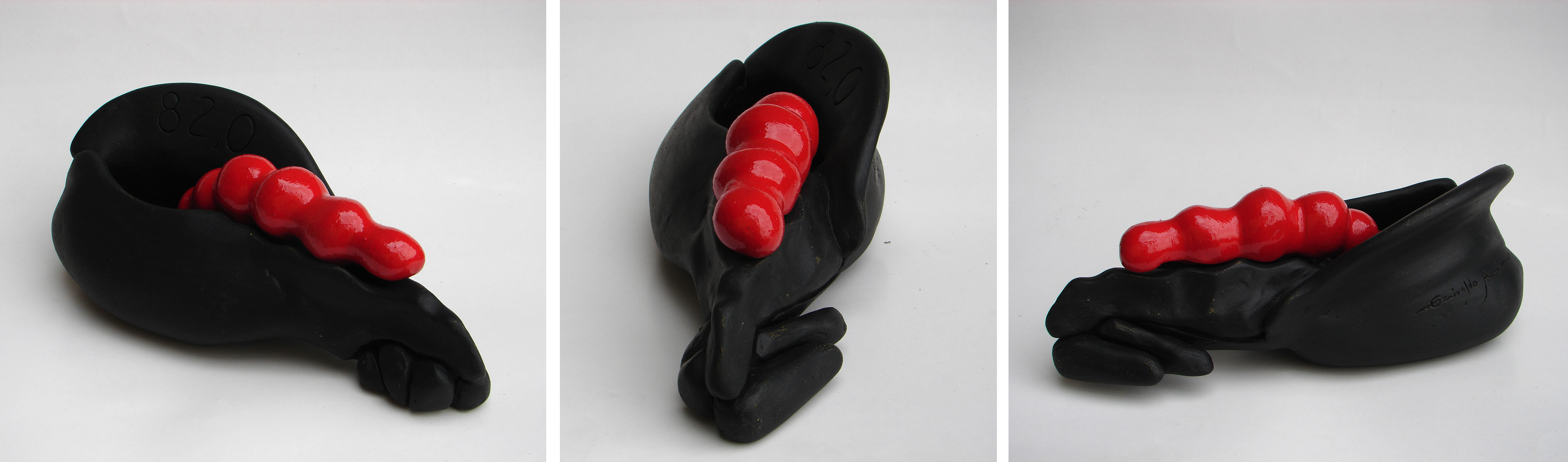 "Hospedeiro 5" ("Host 5") | 41x20x15 cm | 2010
