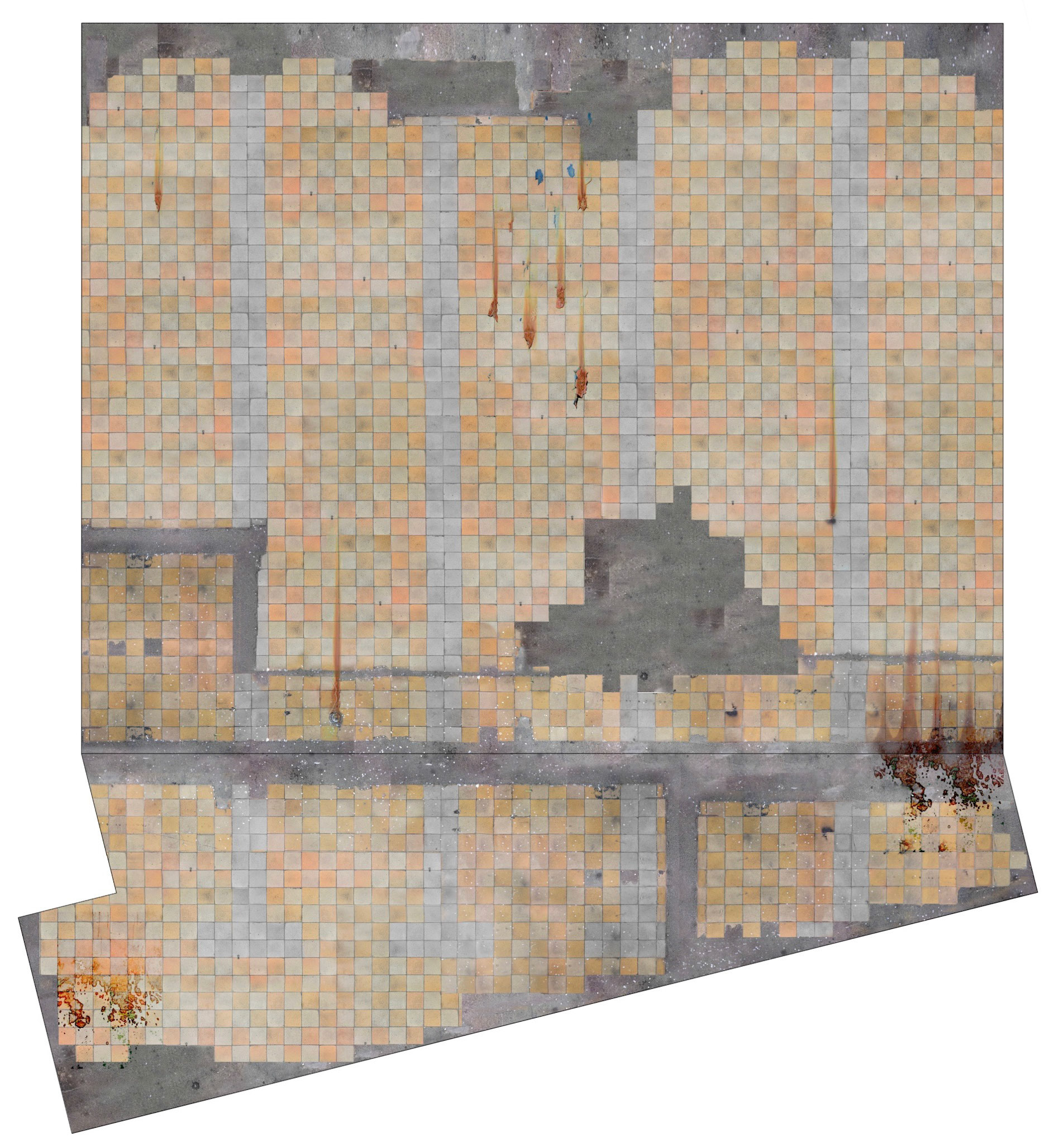 Frühlings Erwachen - Bodentuch