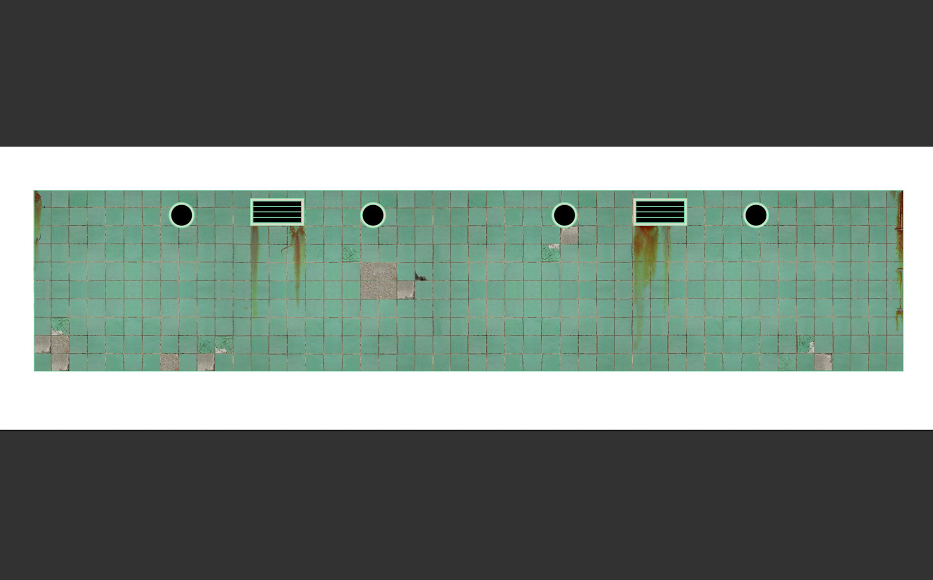 Frühlings Erwachen - Beckenwand