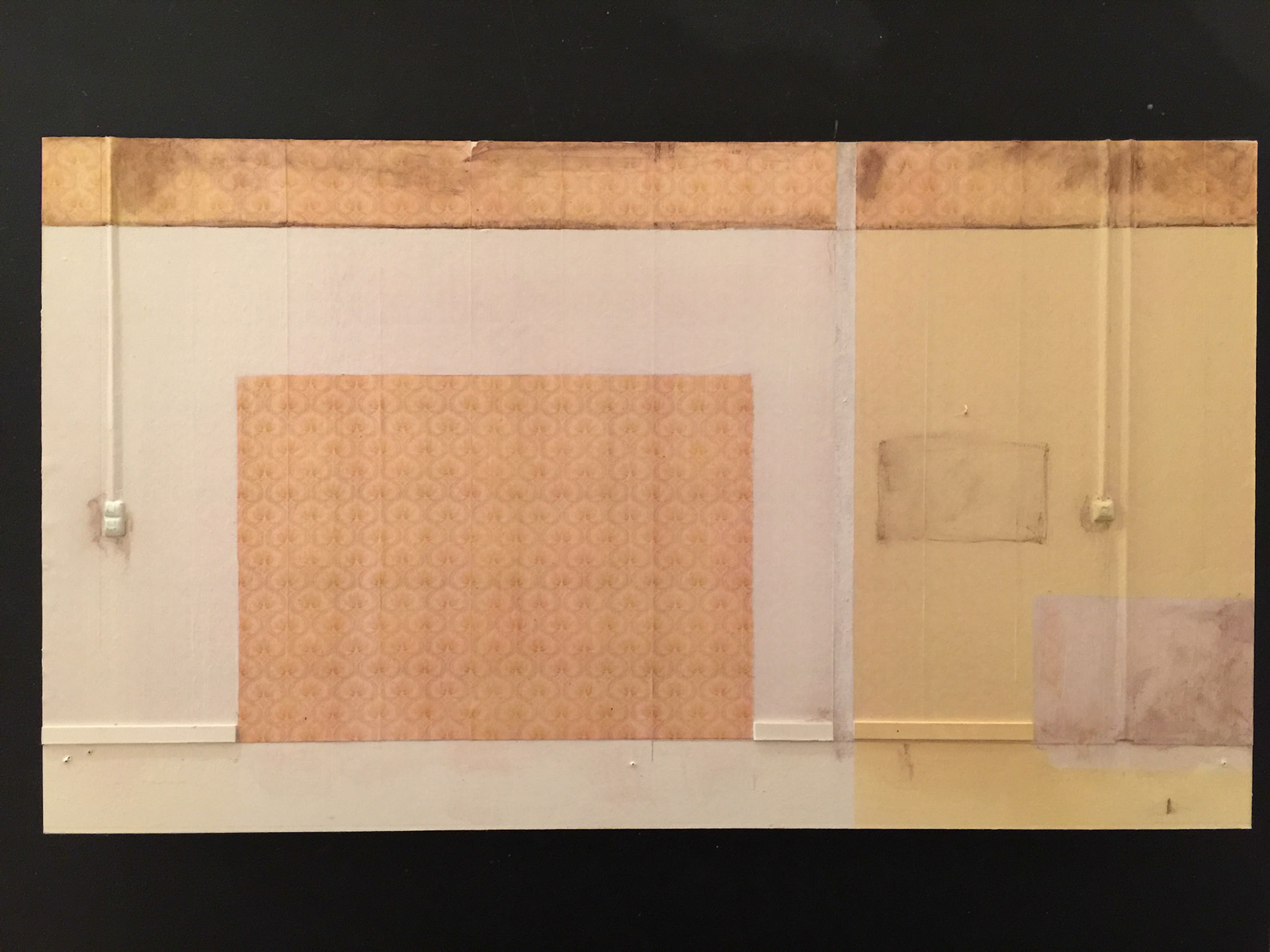 In Zeiten des abnehmenden Lichts - Modell - Wand