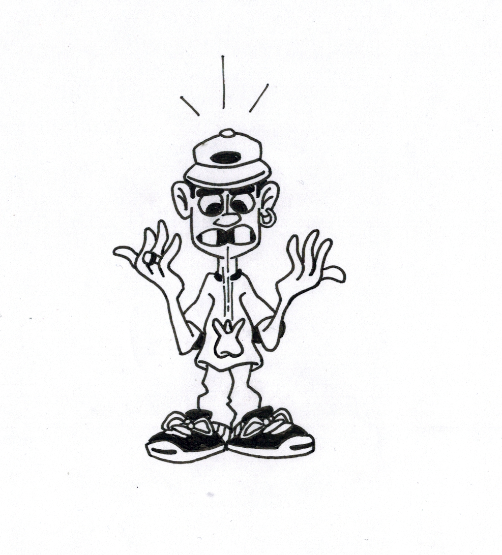 Niko B caricature