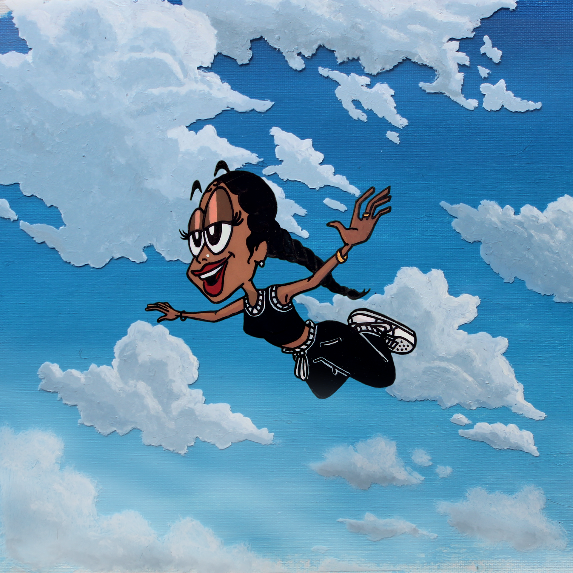 Nayana IZ caricature
