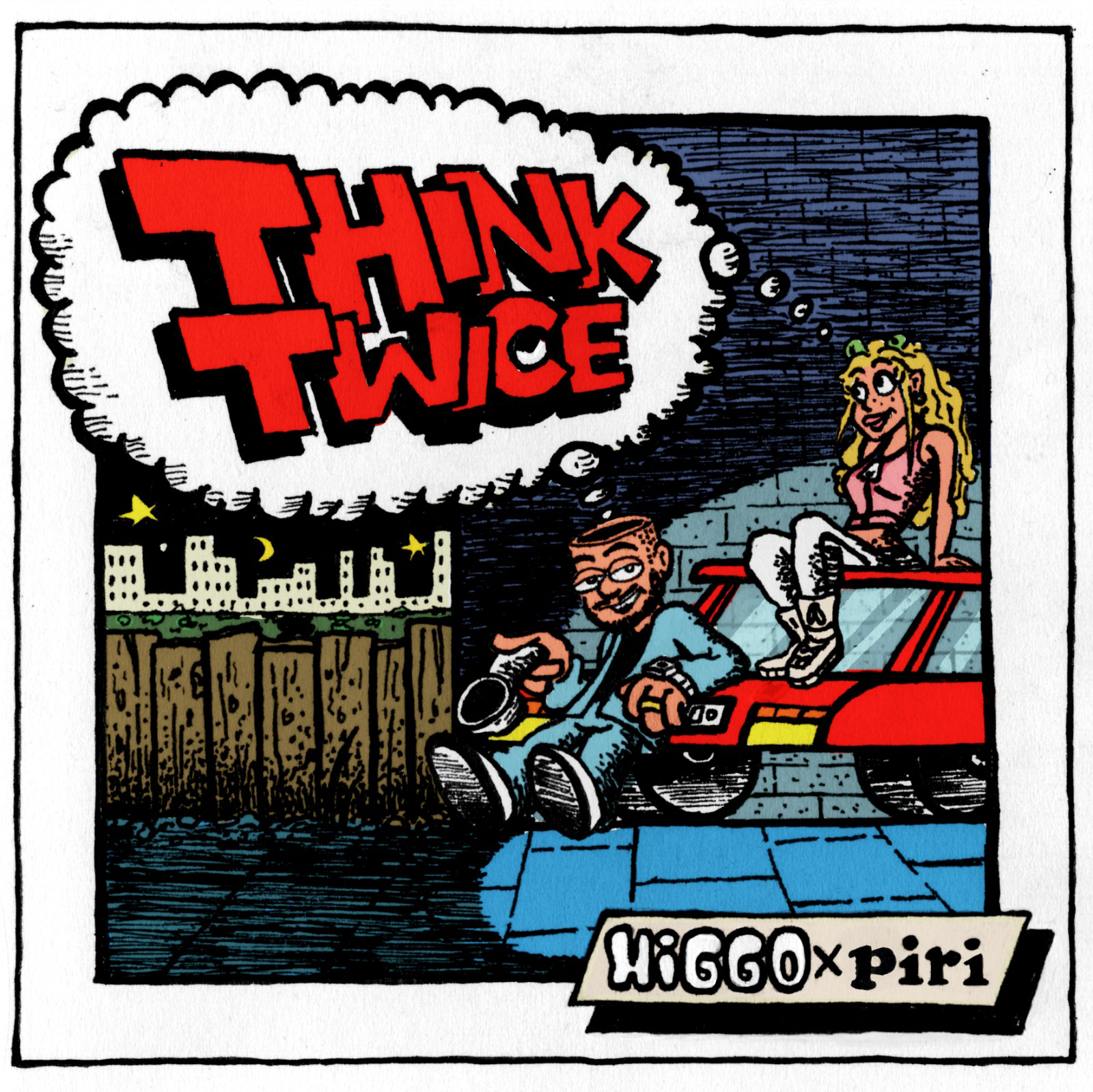 Higgo & Piri caricatures