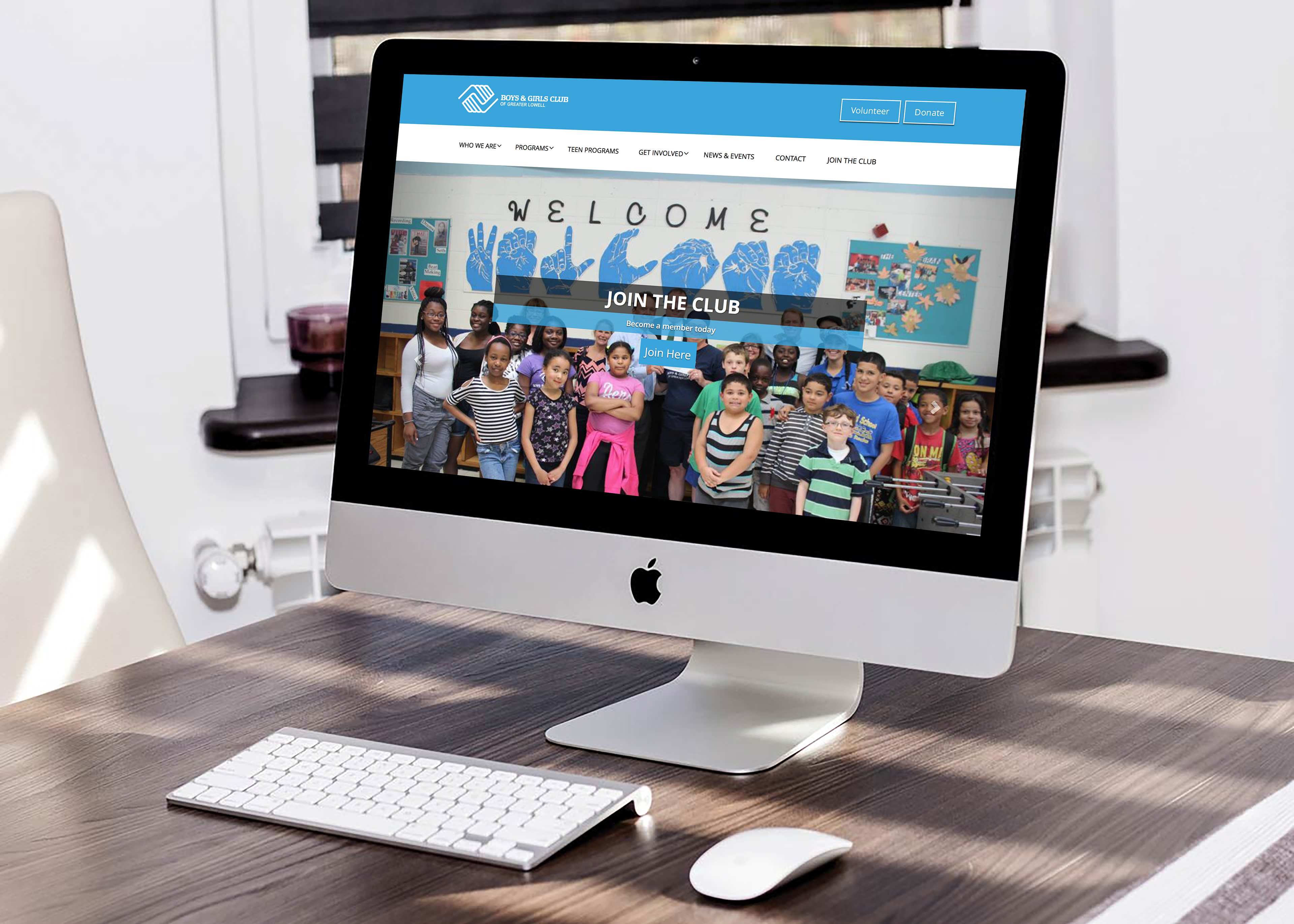 Boys & Girls Club of Greater Lowell Web Redesign