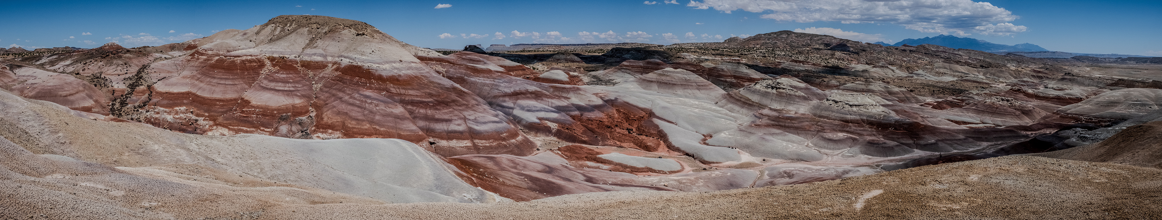 Bentonite Hills by Capitol Reef National Park, Utah