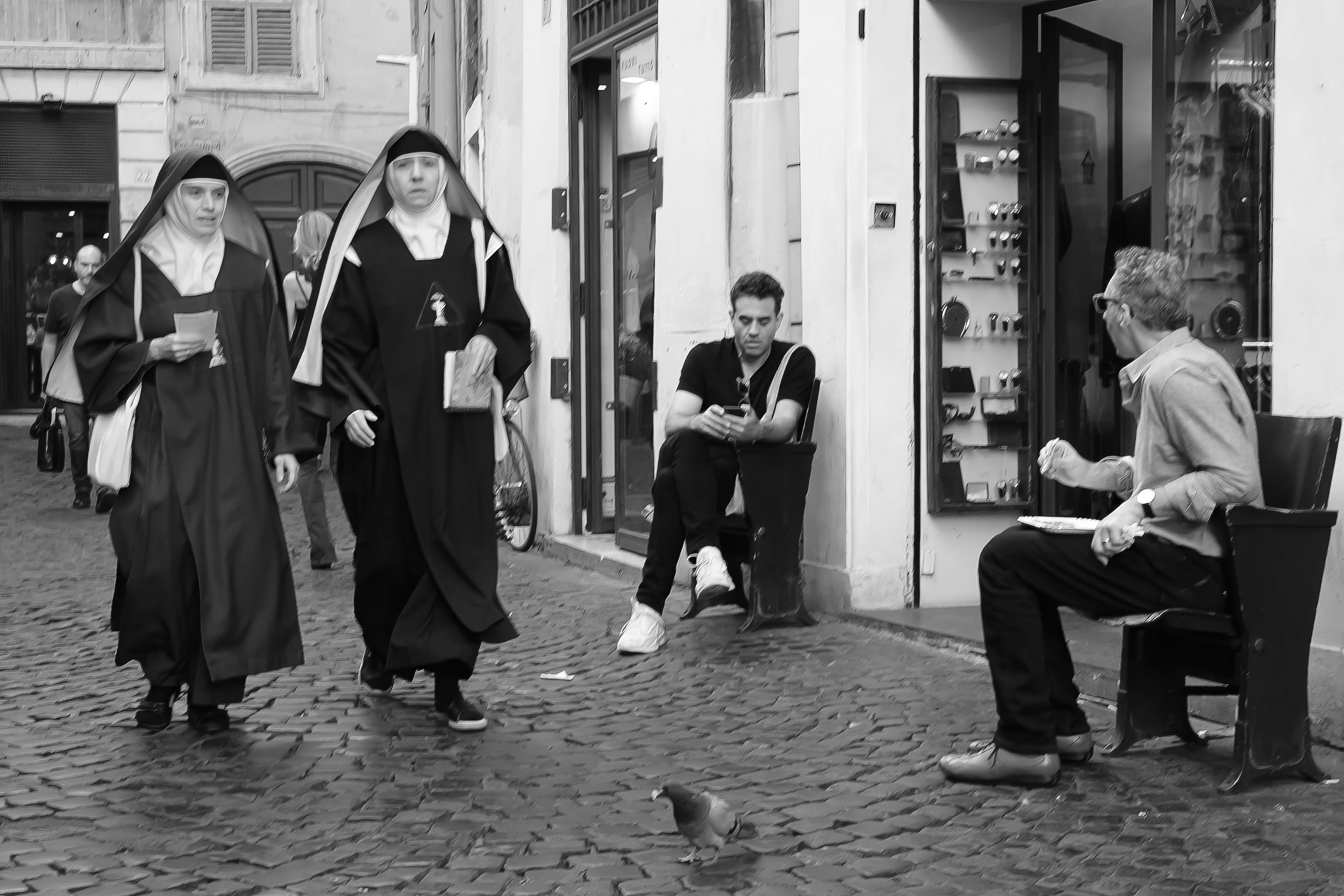 ​Roma, Italy ~ Bobby Cannavale and John Turturro