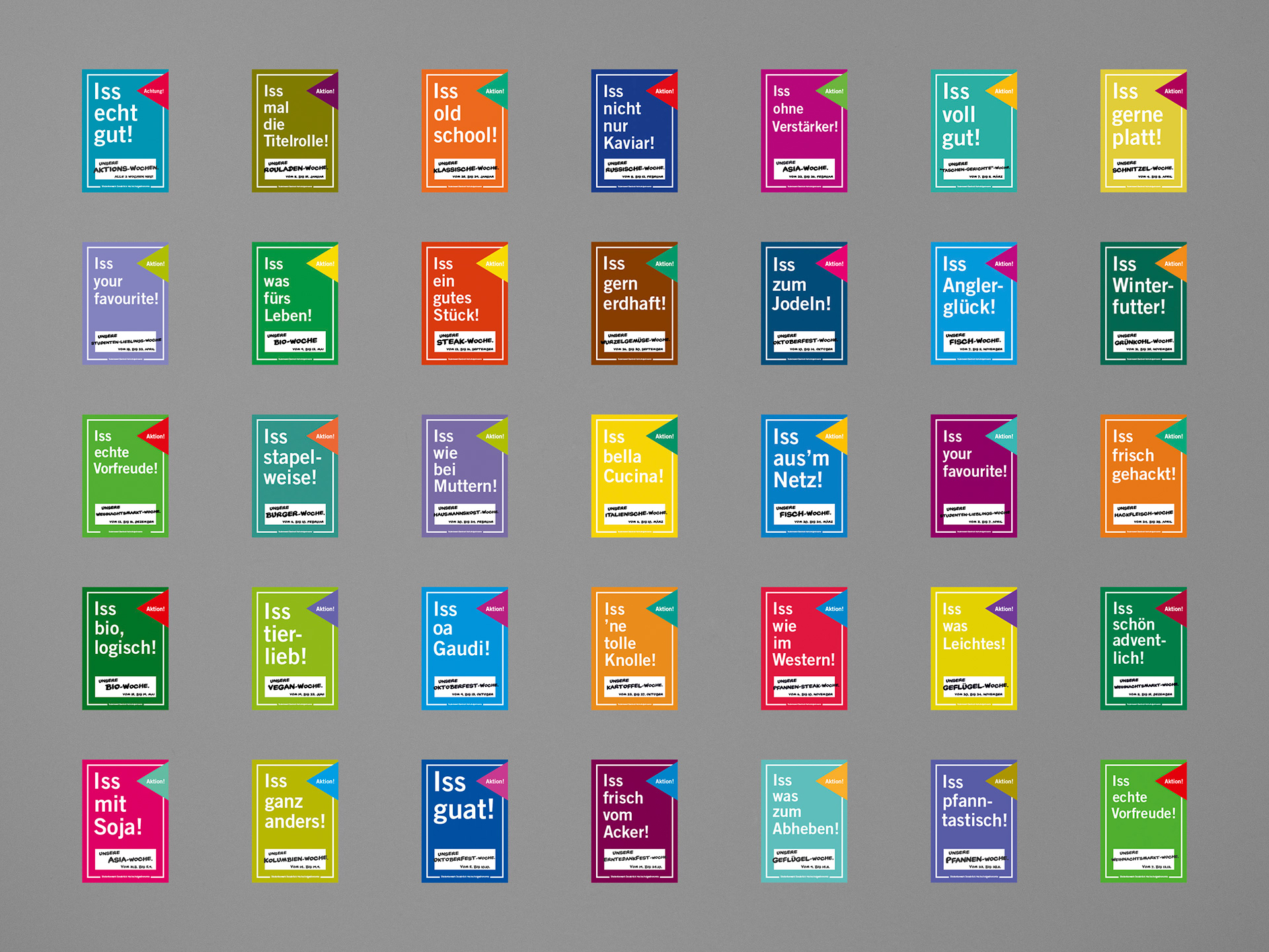 Aktions-Plakate