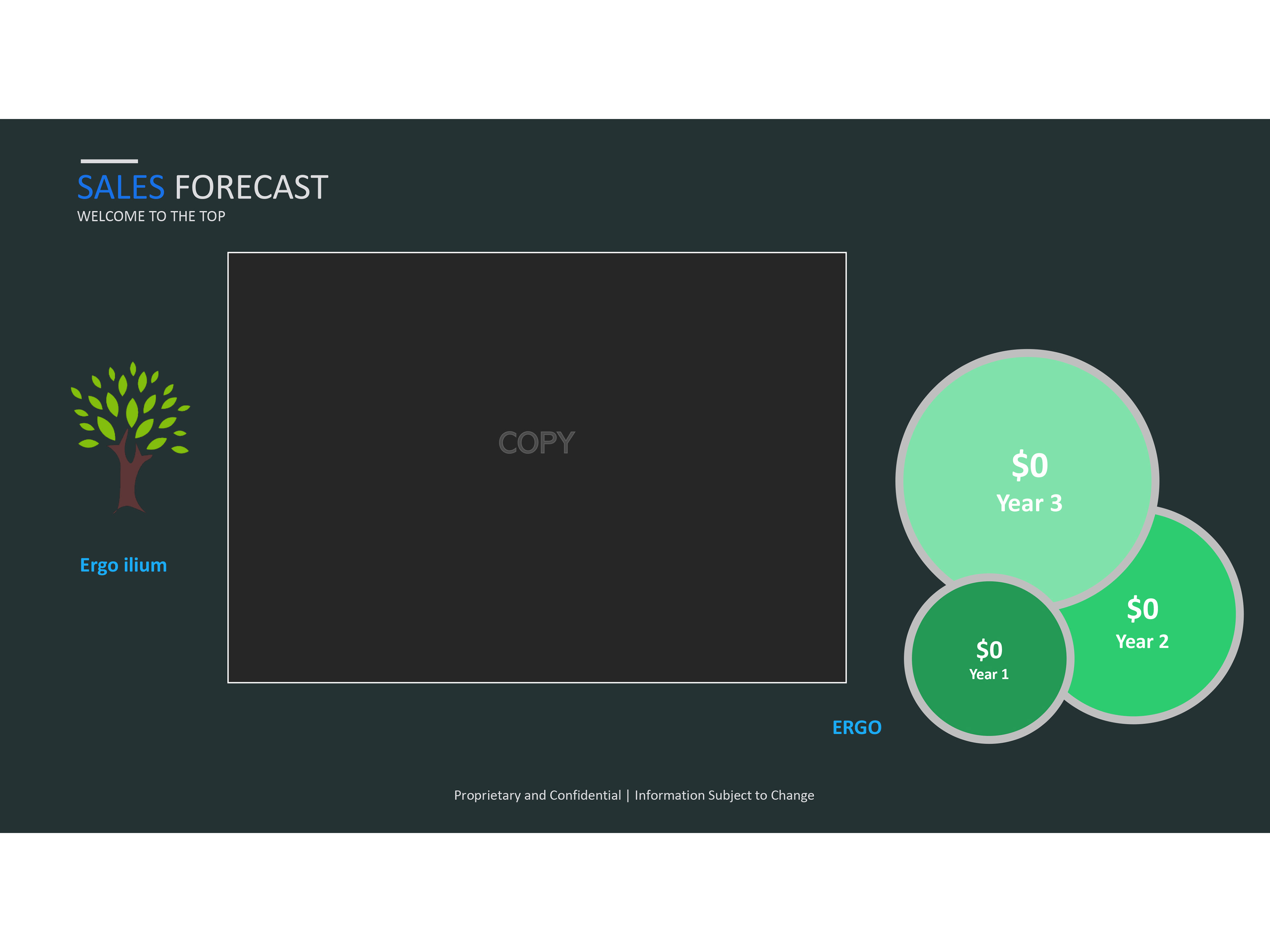 Sales Forecast - BEFORE