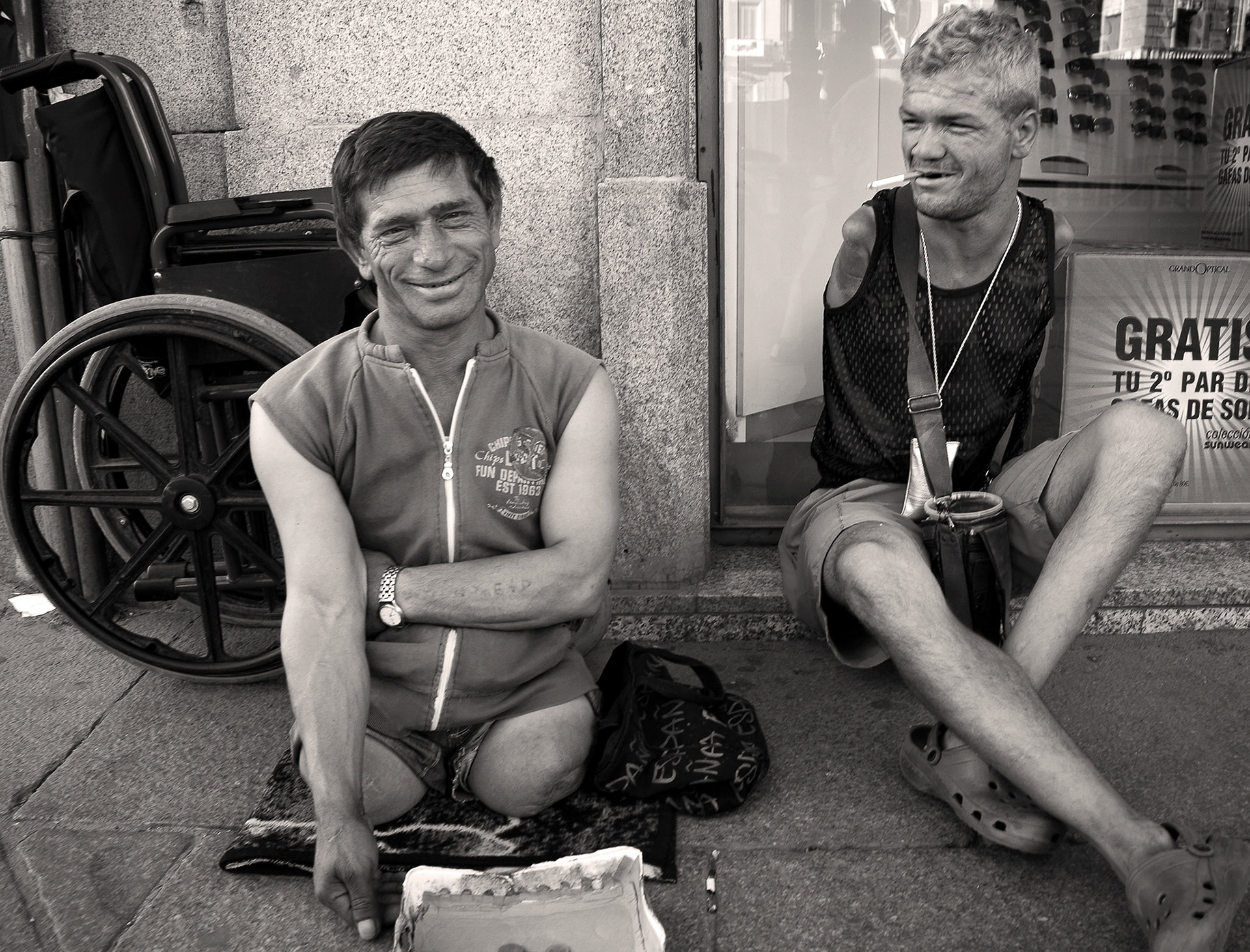 No Arms, No Legs, Madrid