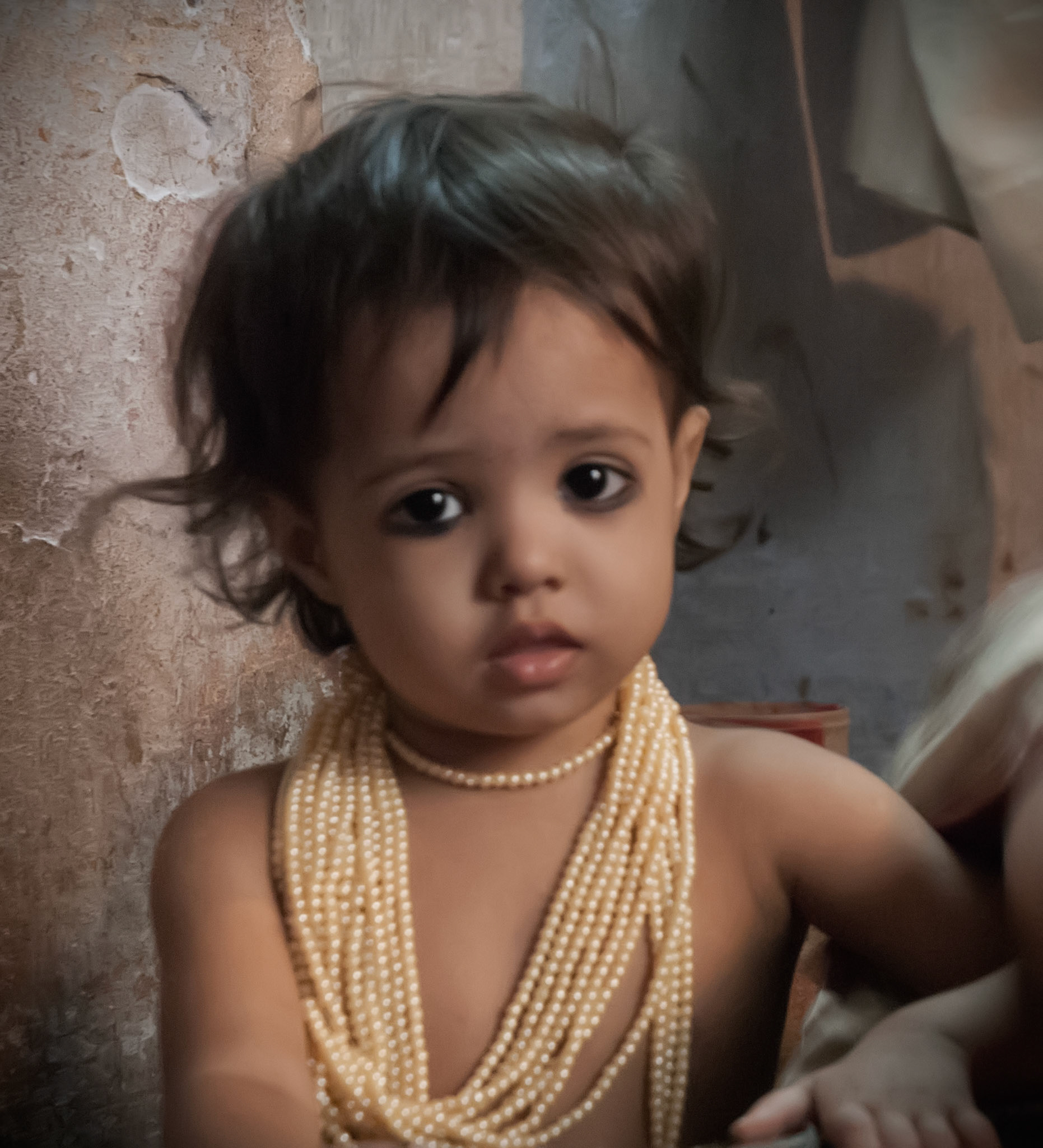 Girl with Pearls, Varanasi