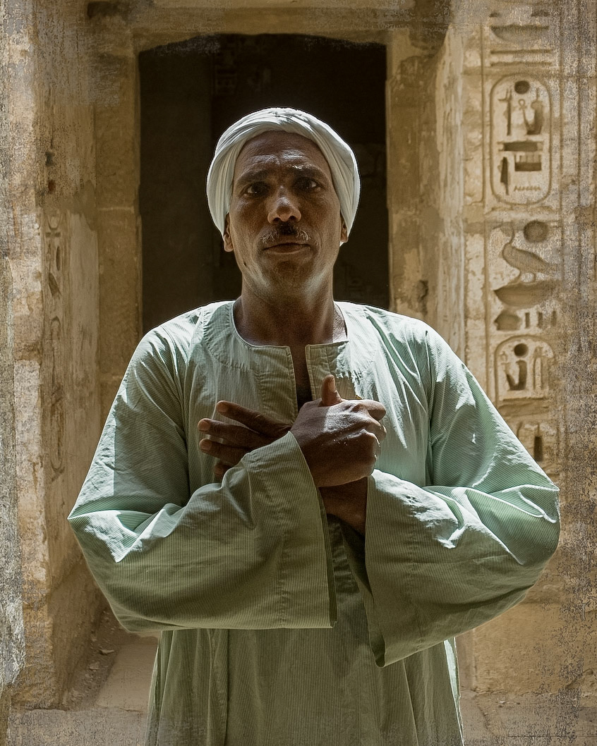 In the Temple, Luxor 