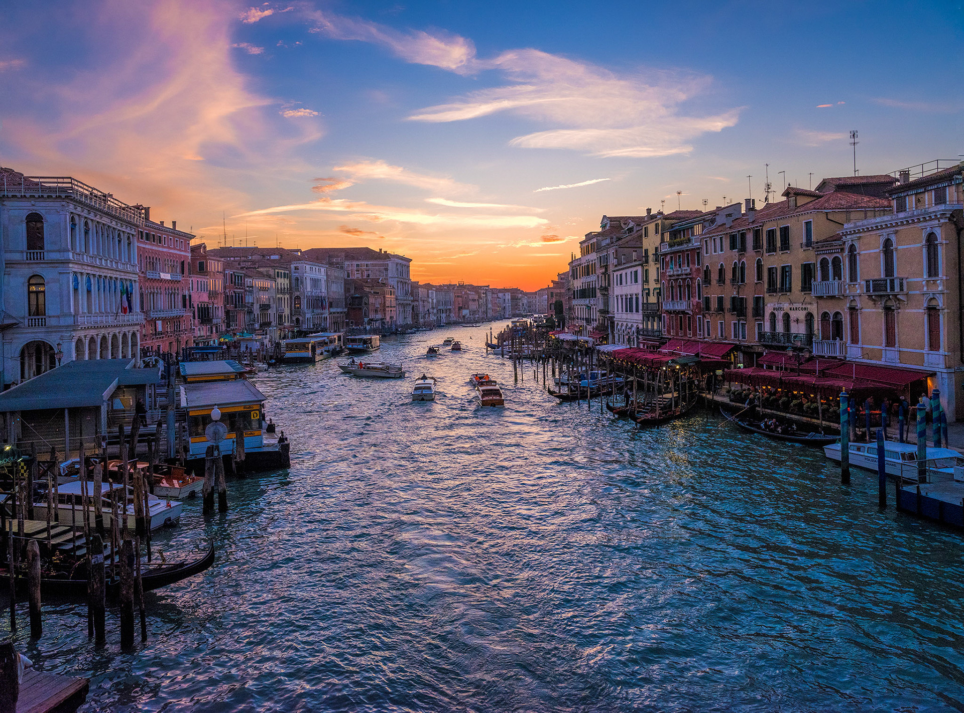 Grand Canal at Sunset