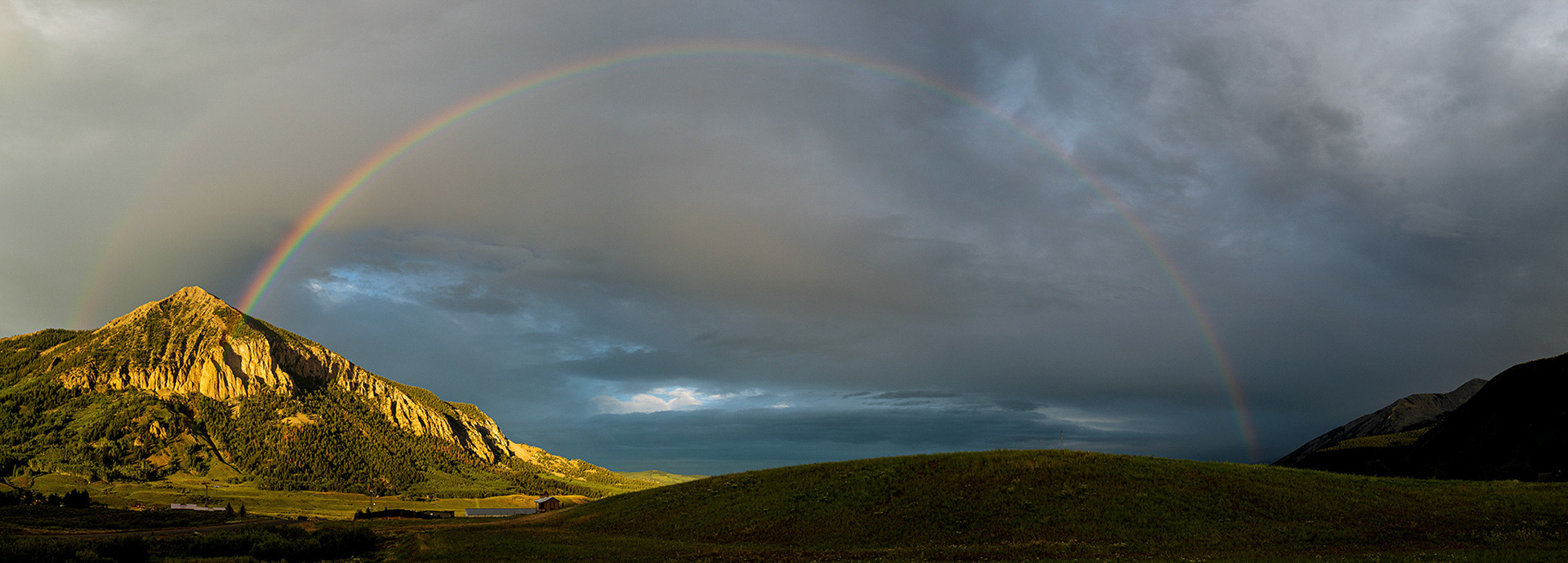 Crested Butte Rainbow, Colorado USA