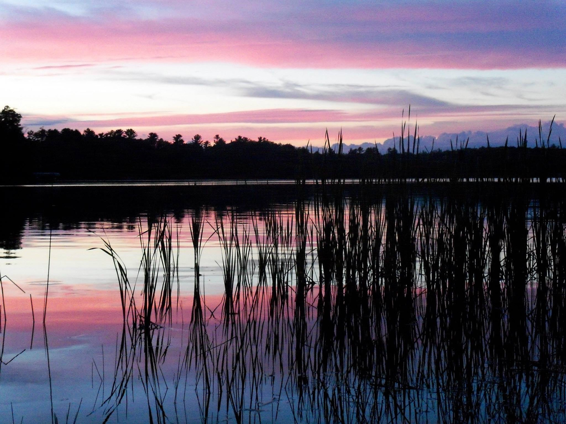 Sunset, Little Spider Lake, Woodruff, WI