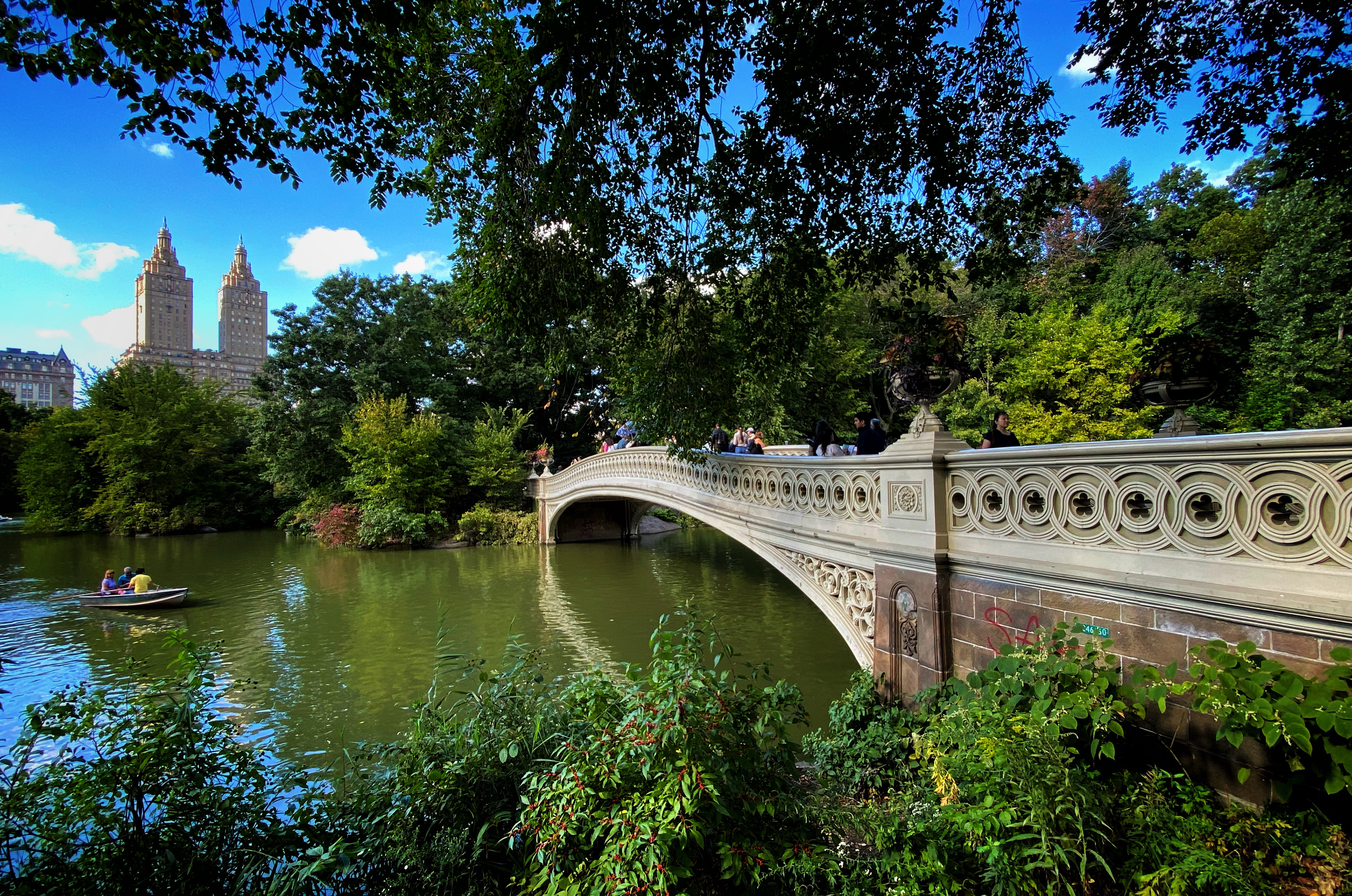 Bow Bridge, Central Park, NYC, NY