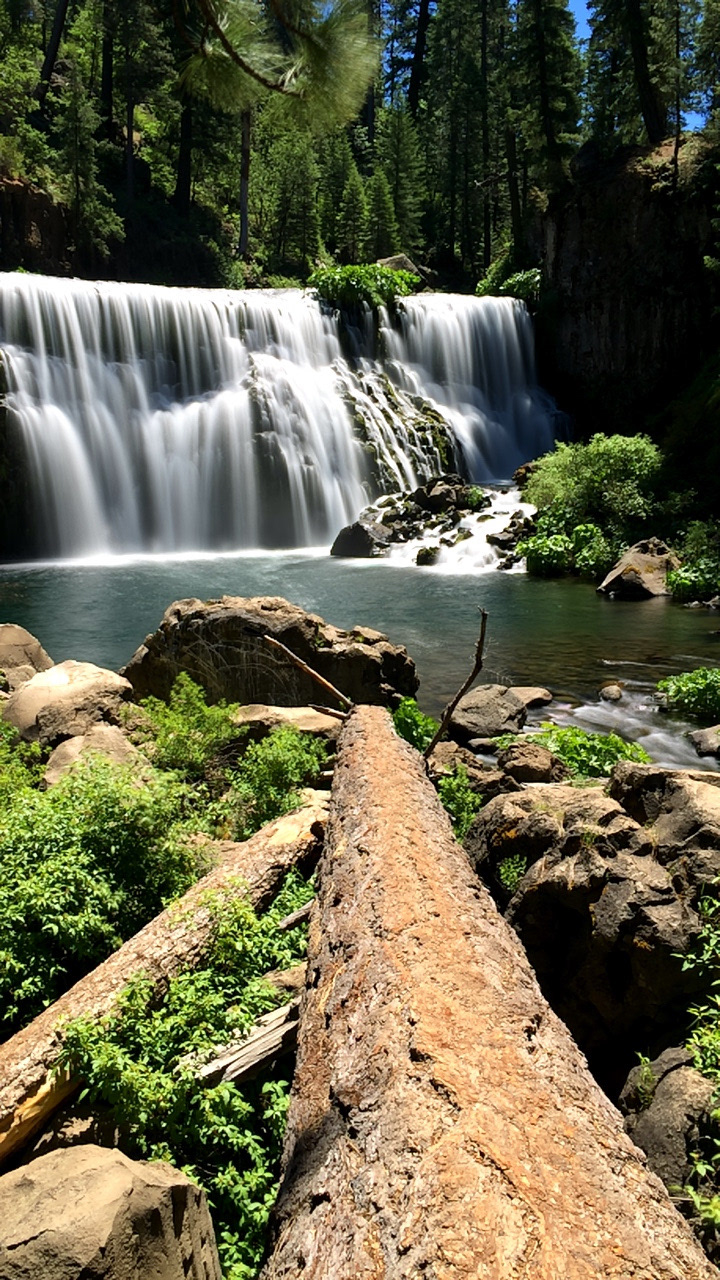 McCloud River - Middle Falls, McCloud, CA