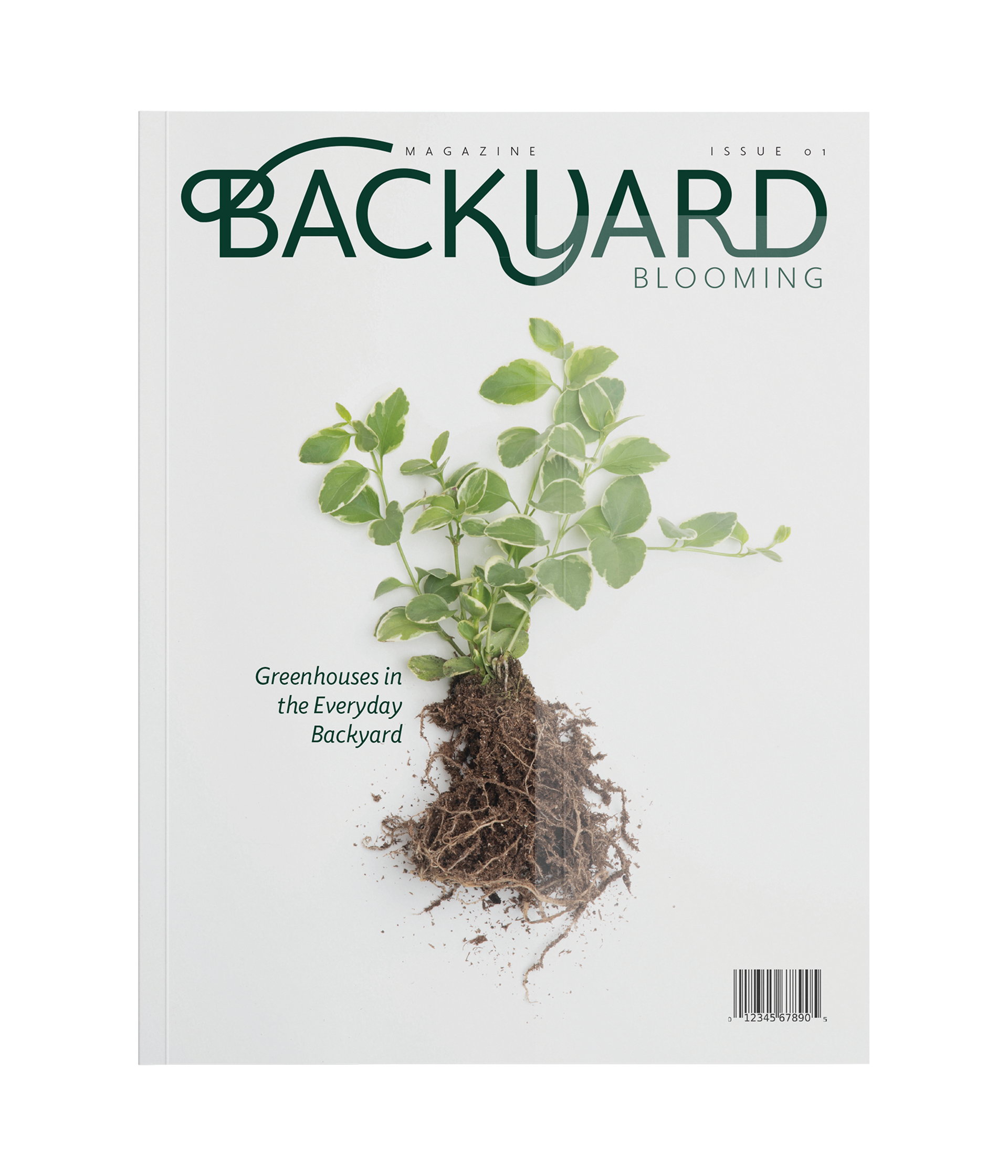 "Backyard Blooming Magazine" Cover Design, Editorial Design / Layout, Photography © Anna Mishler 2023
