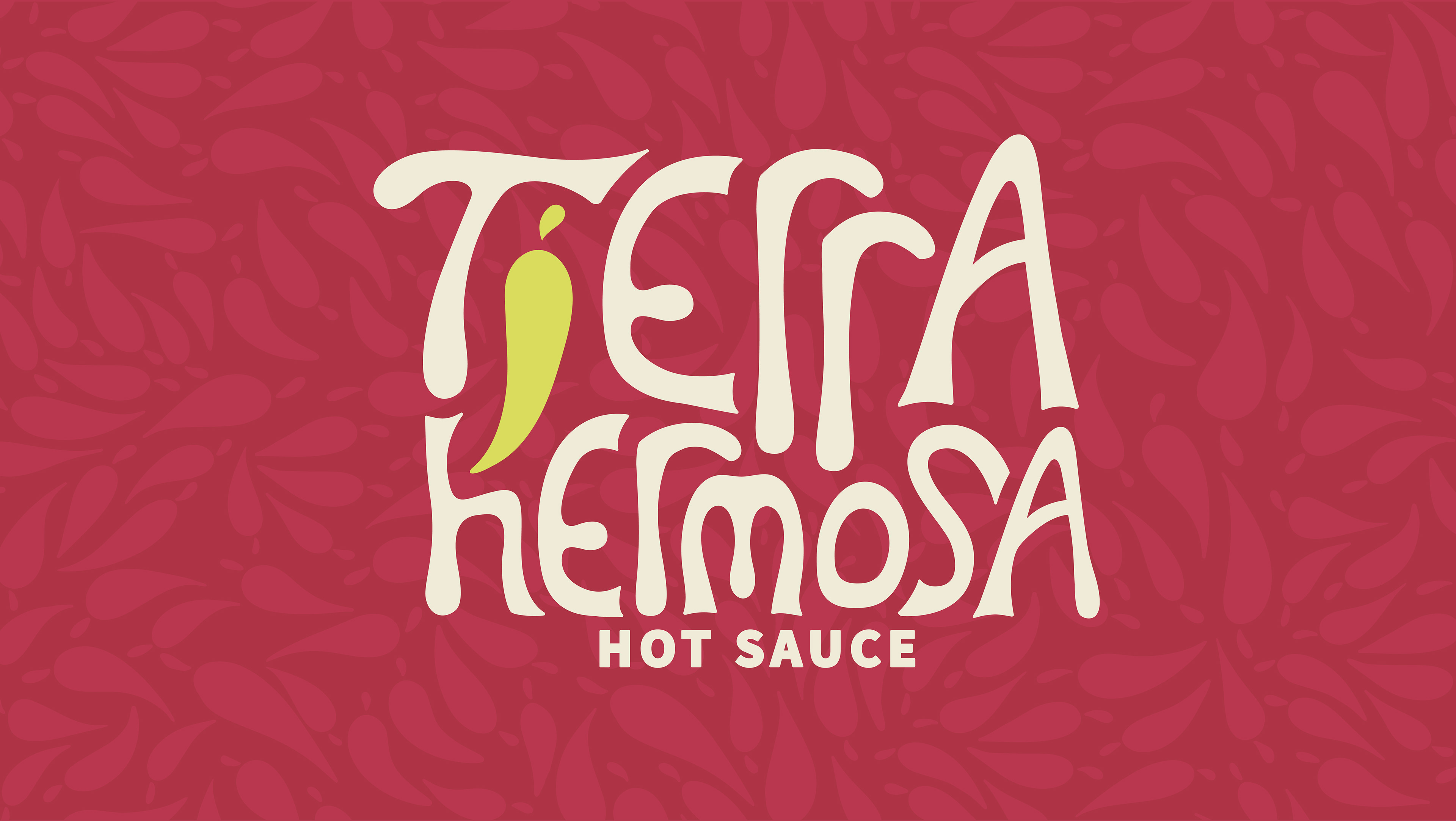 "Tierra Hermosa Hot Sauce" Logo Branding & Identity © Anna Mishler 2024