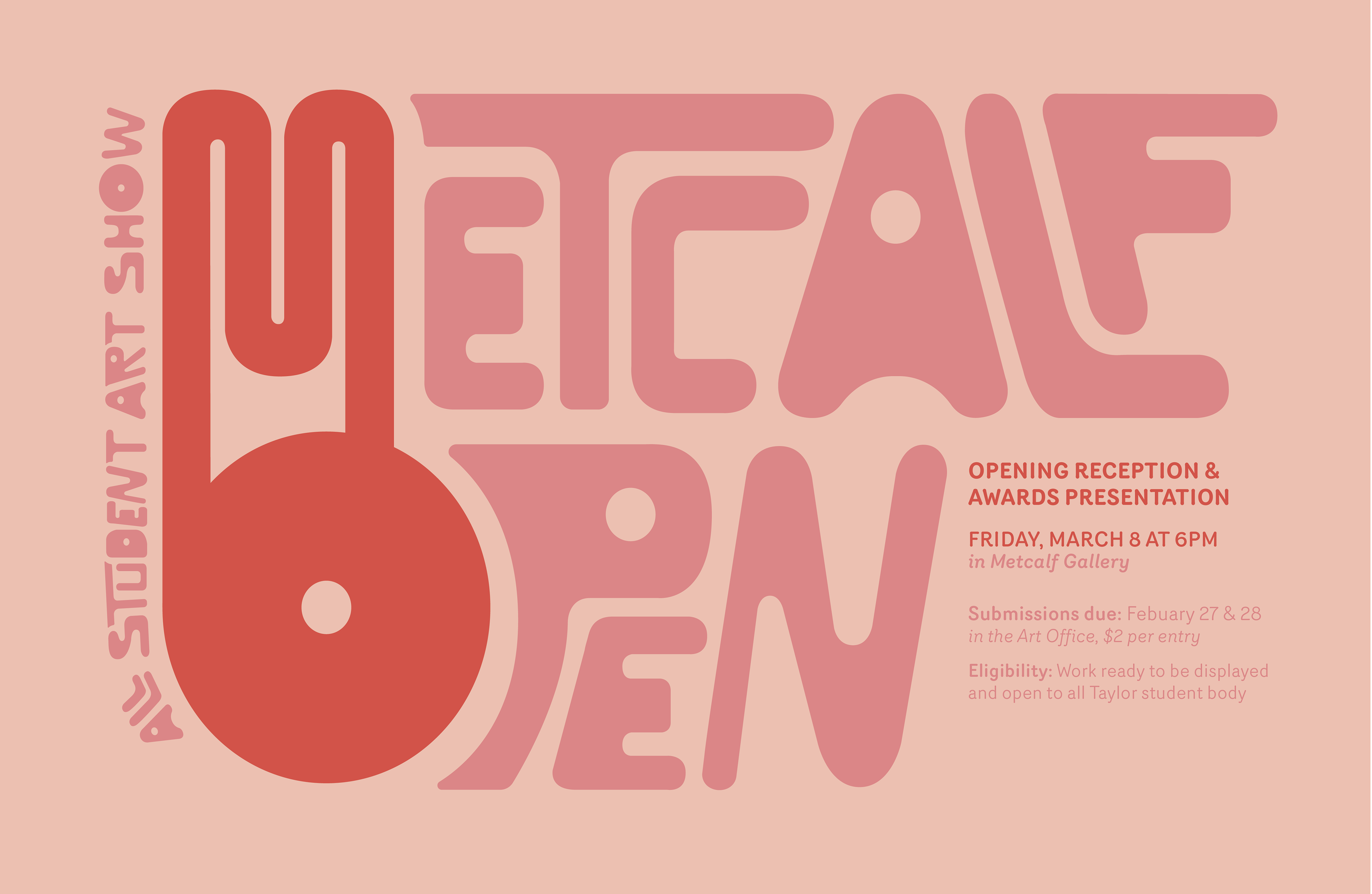 "Metcalf Open" Promotional Poster Design, Typography © Anna Mishler 2024