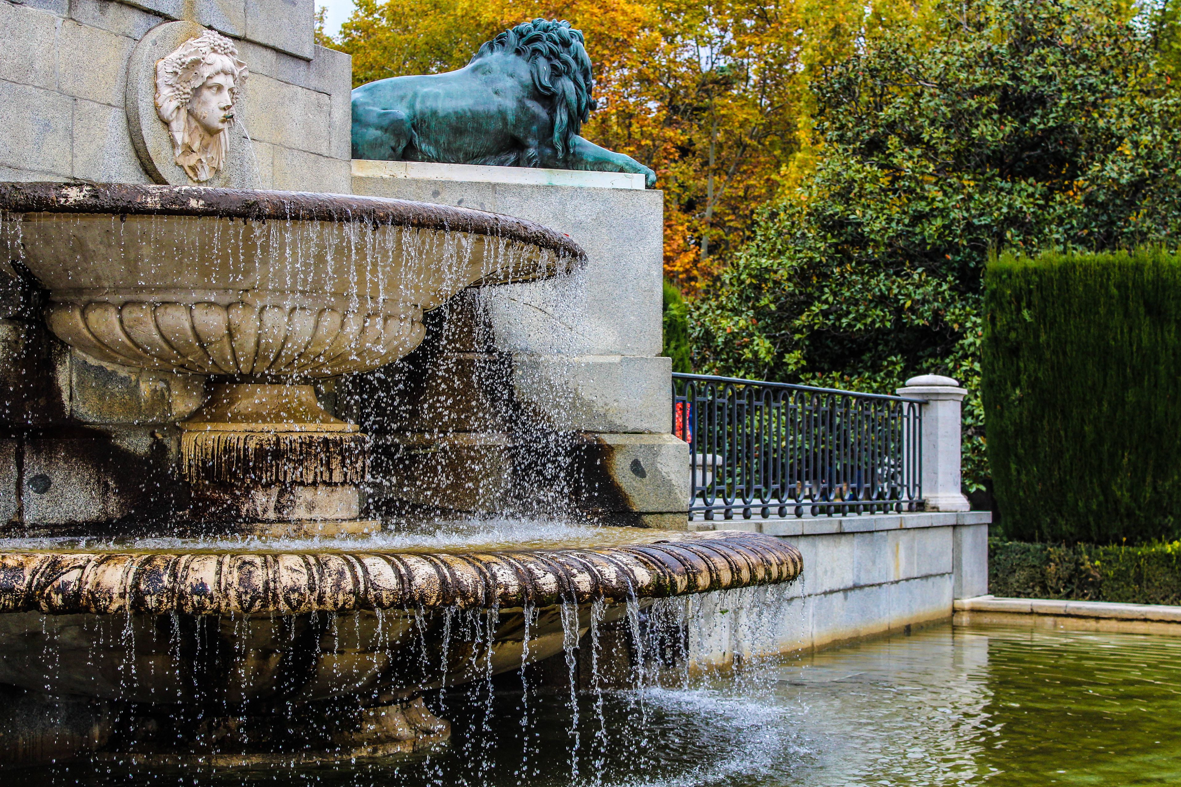 La Fuente. Madrid, Spain. November 2018.